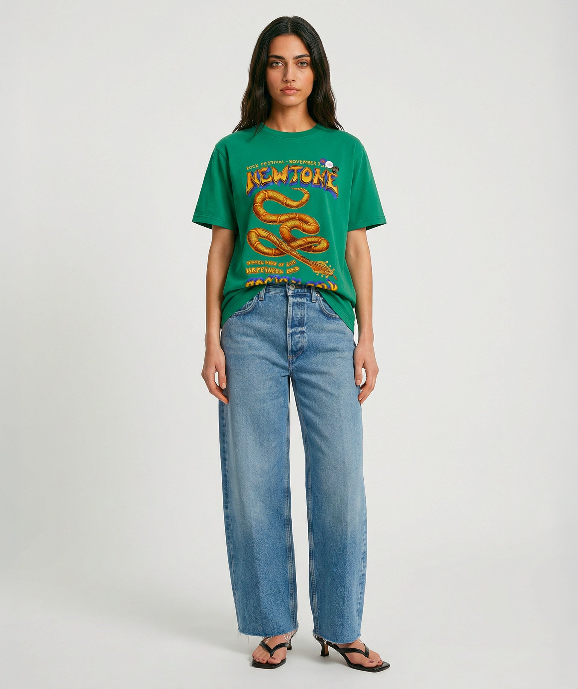 Tee shirt trucker apple "RIFF"