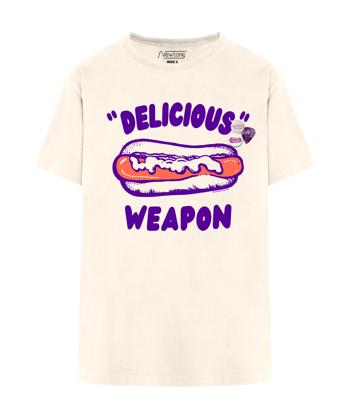 Tee shirt trucker natural "WEAPON"