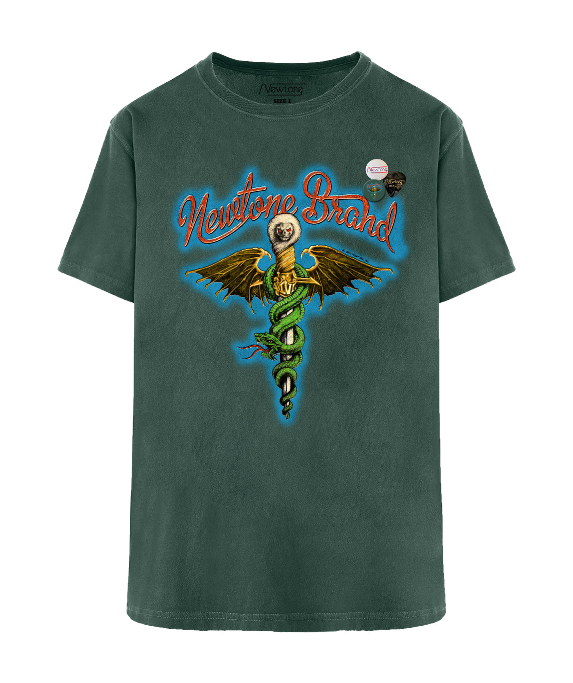 Tee shirt trucker forest "SWORD"