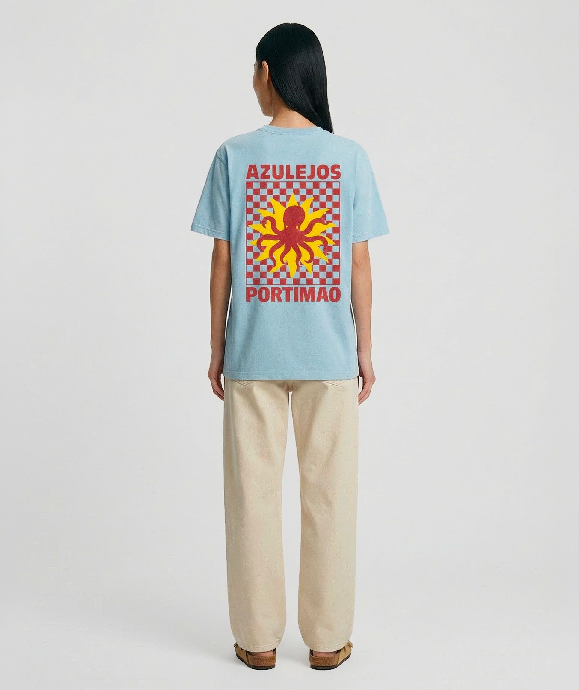 ice trucker tee ice AZUL"