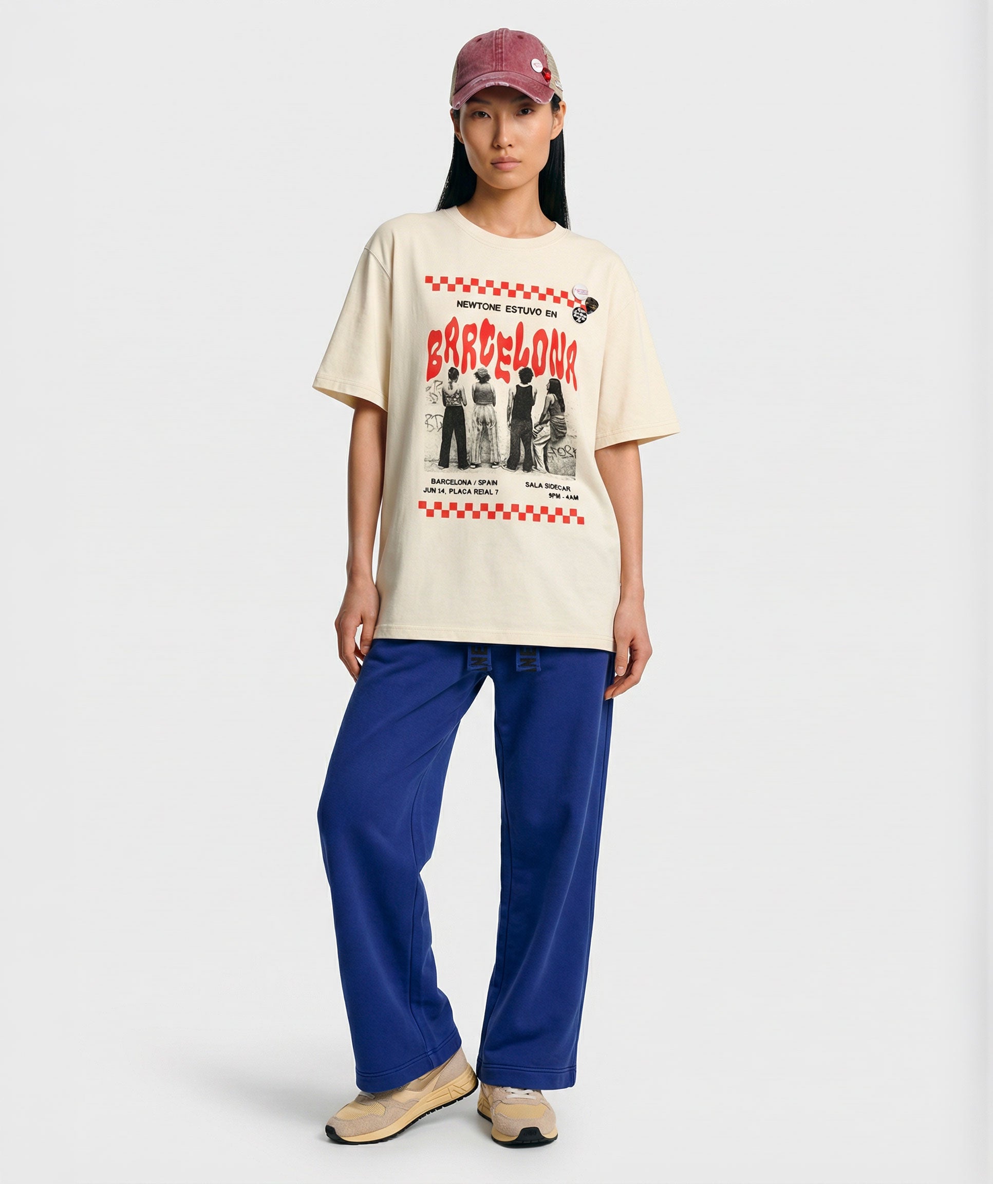 Tee shirt trucker natural "TOWN"