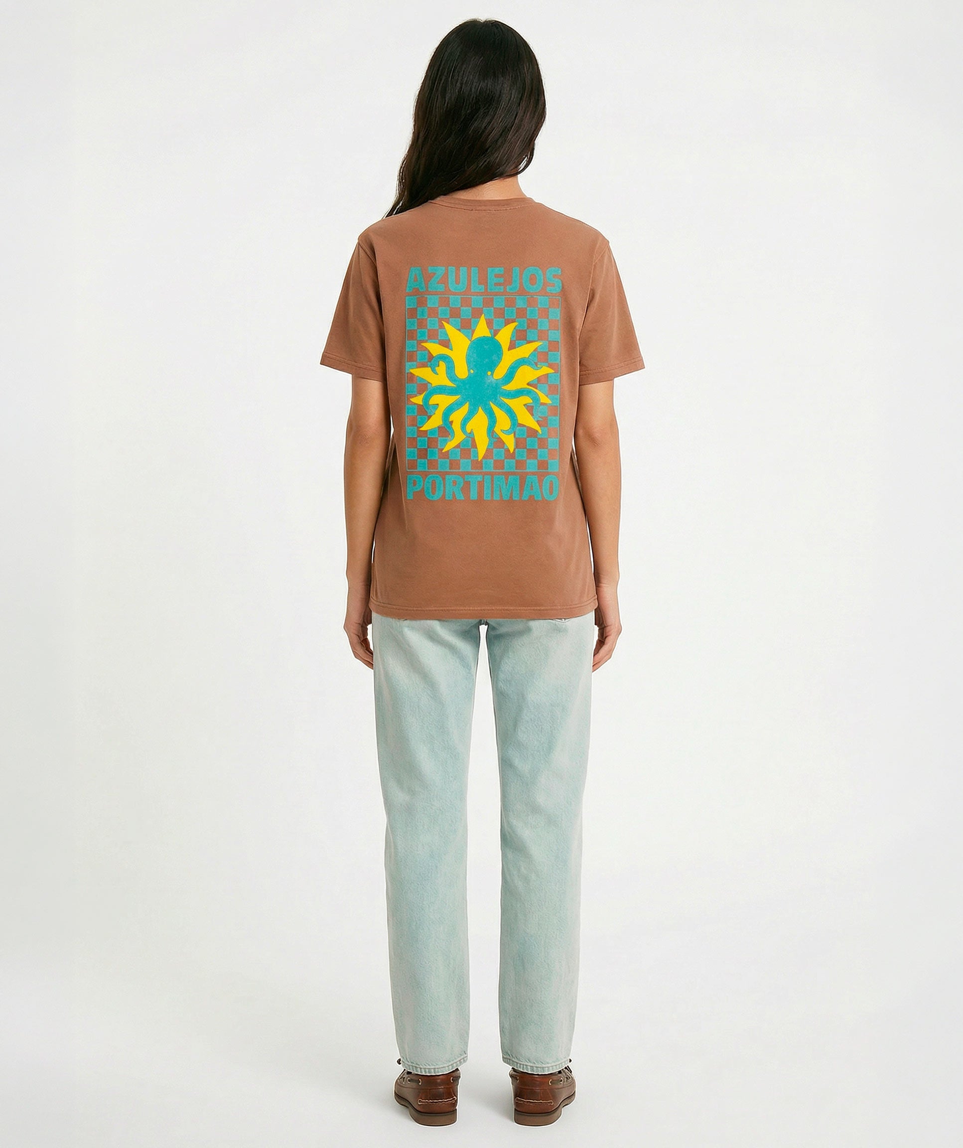 Tee shirt trucker yam "AZUL"