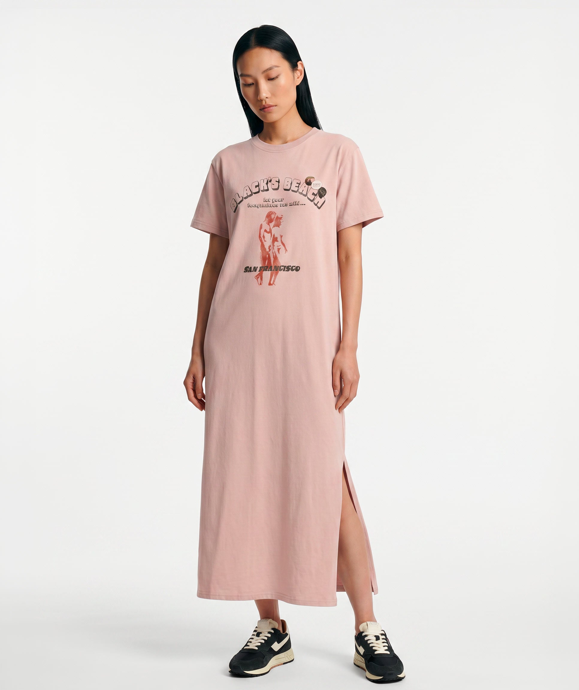 Ezer whisper Dress whisper BLACK'S"