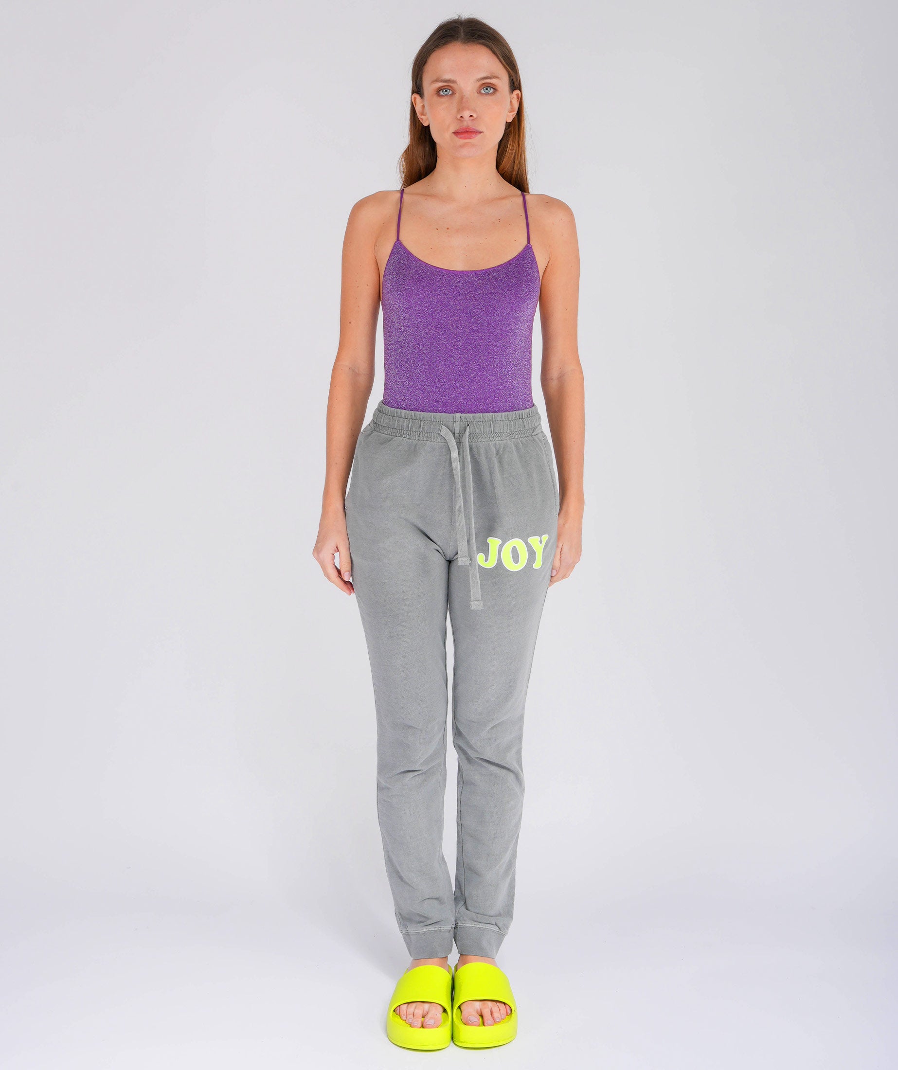 Jogging Jogger Gray "Joy"