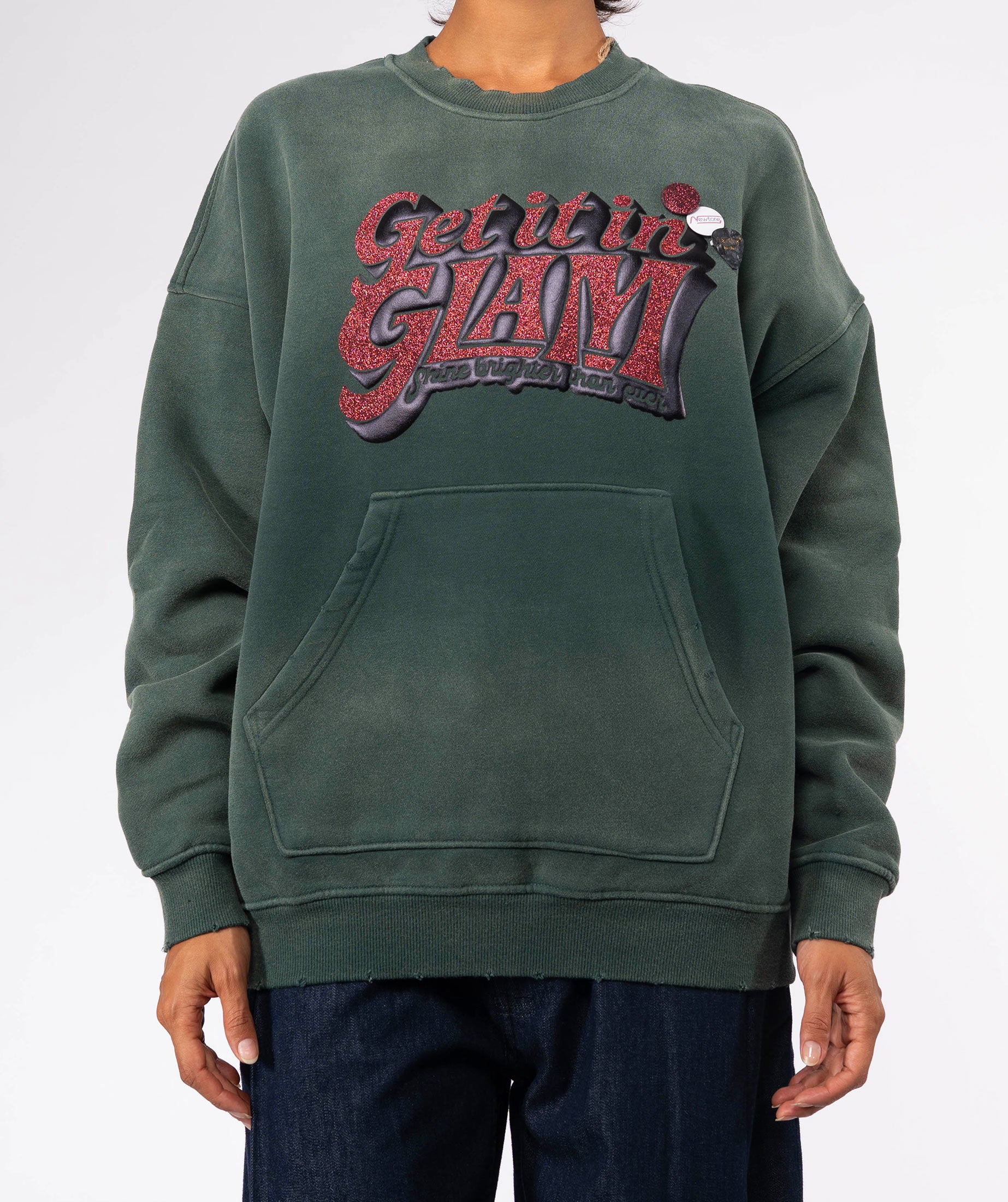 Sweatshirt piper vintage forest "BRIGHTER"