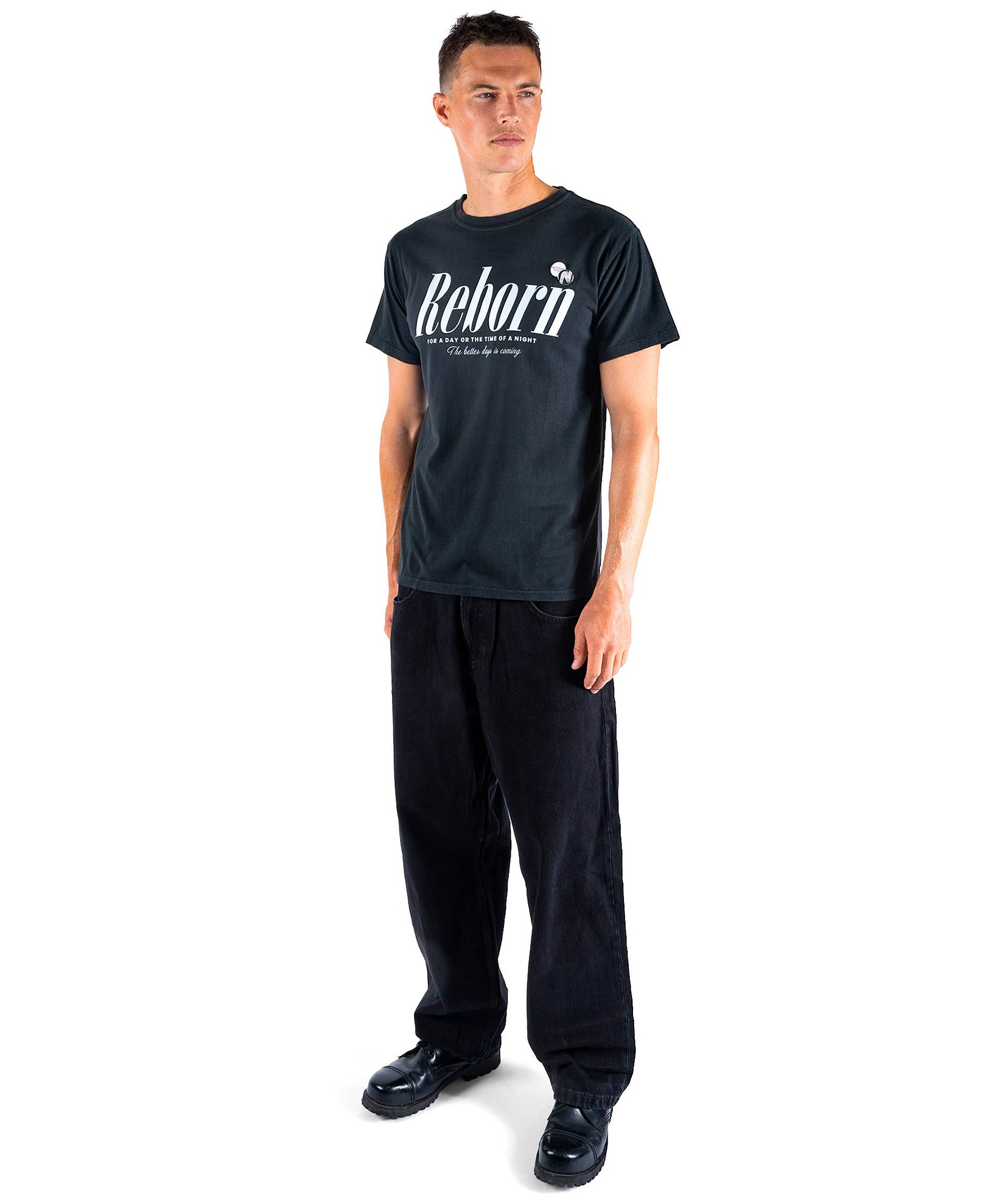 Tee shirt trucker night "REBORN"