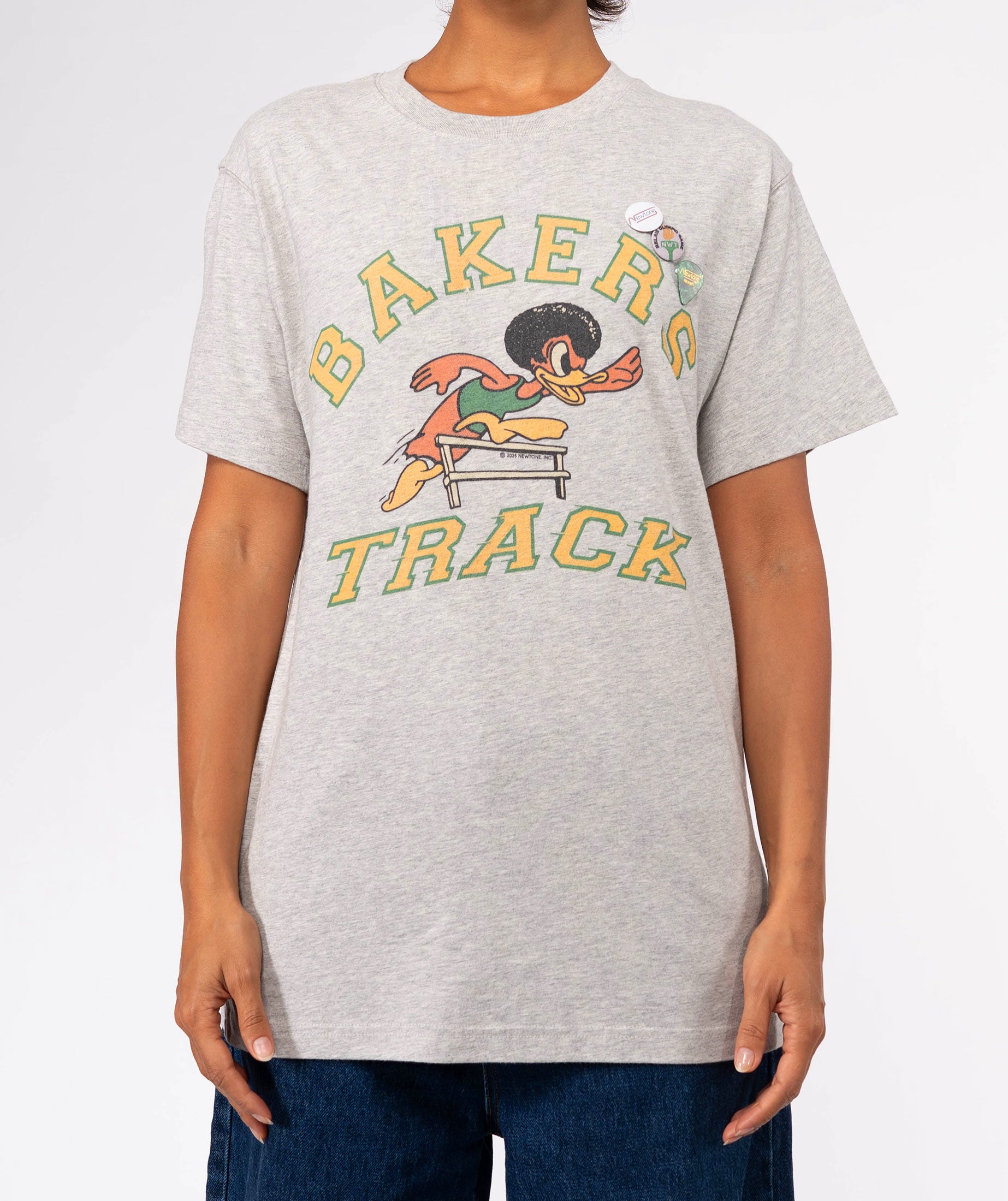 Coral trucker t-shirt "CITY SS25"