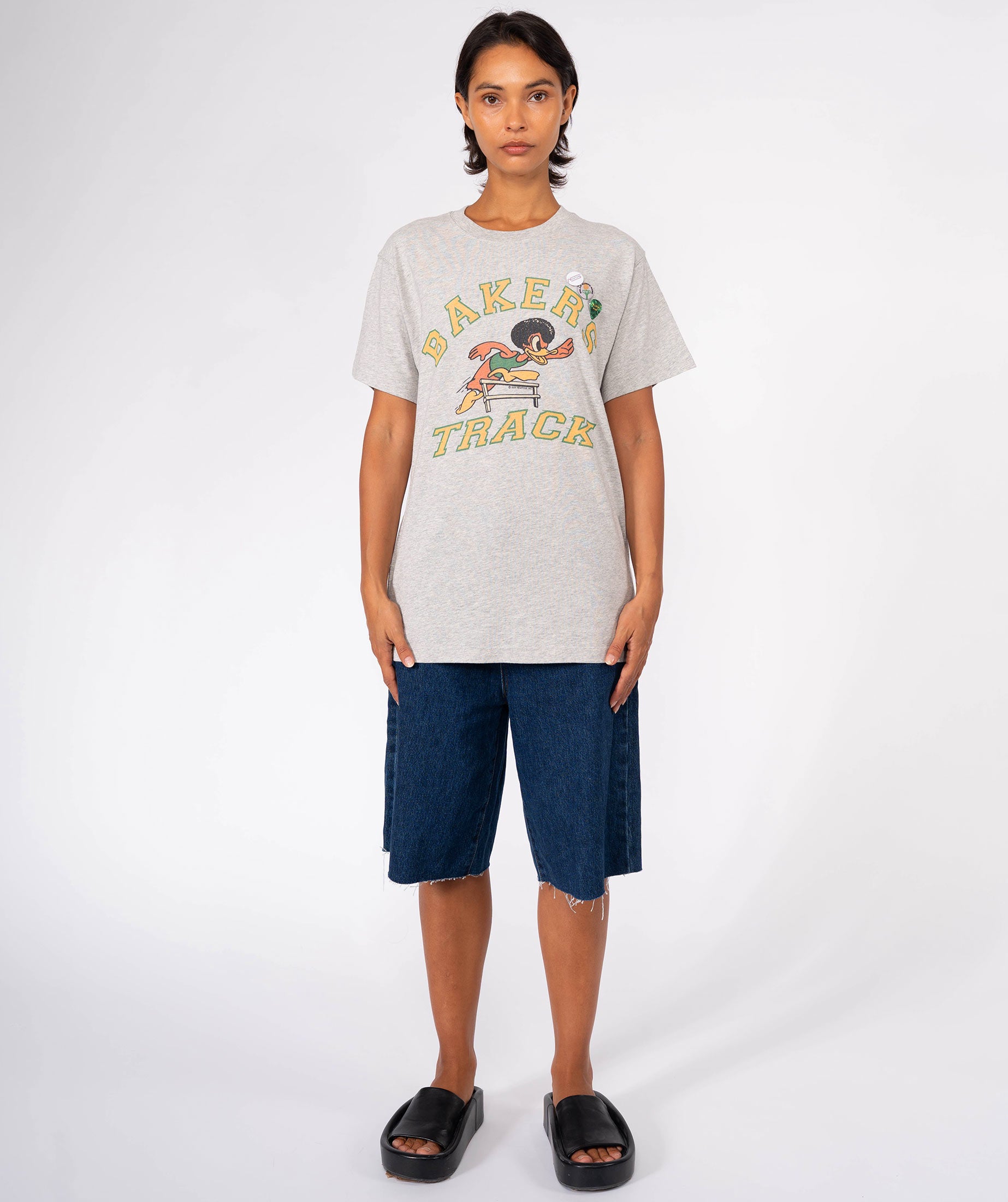 Coral trucker t-shirt "CITY SS25"