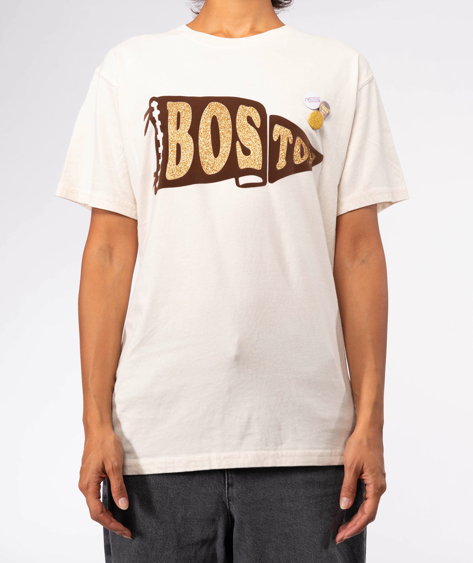 Coral trucker t-shirt "CITY SS25"