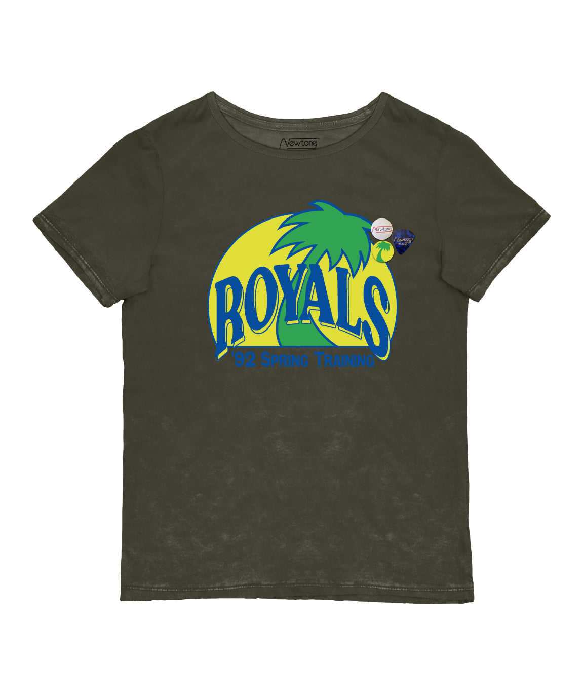 Tee shirt schiffer kaki "ROYALS"