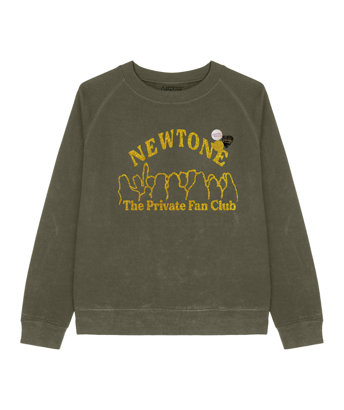 Sweatshirt egger kaki "PEOPLE"