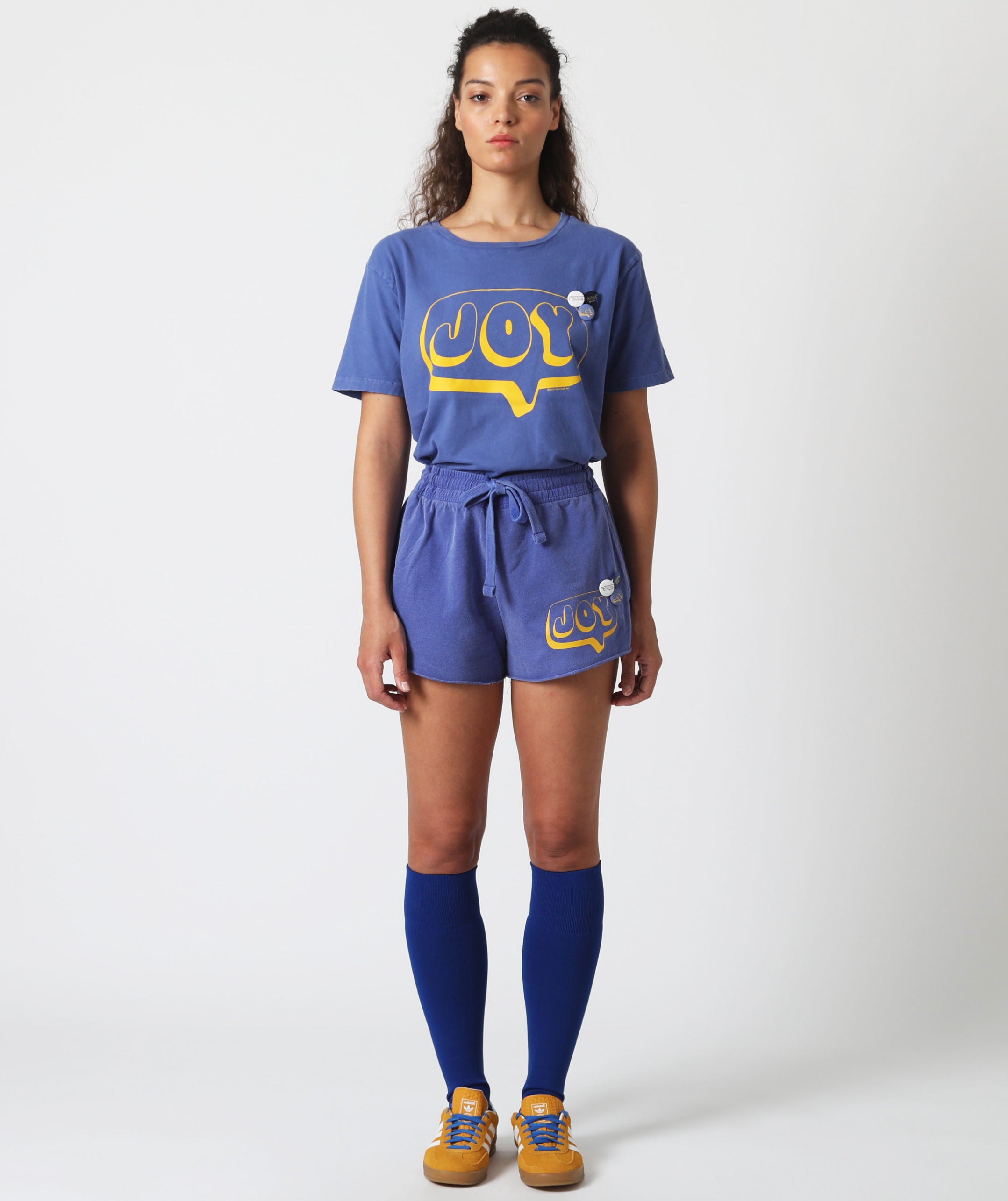 Short shorter flo blue "JOY SS23"