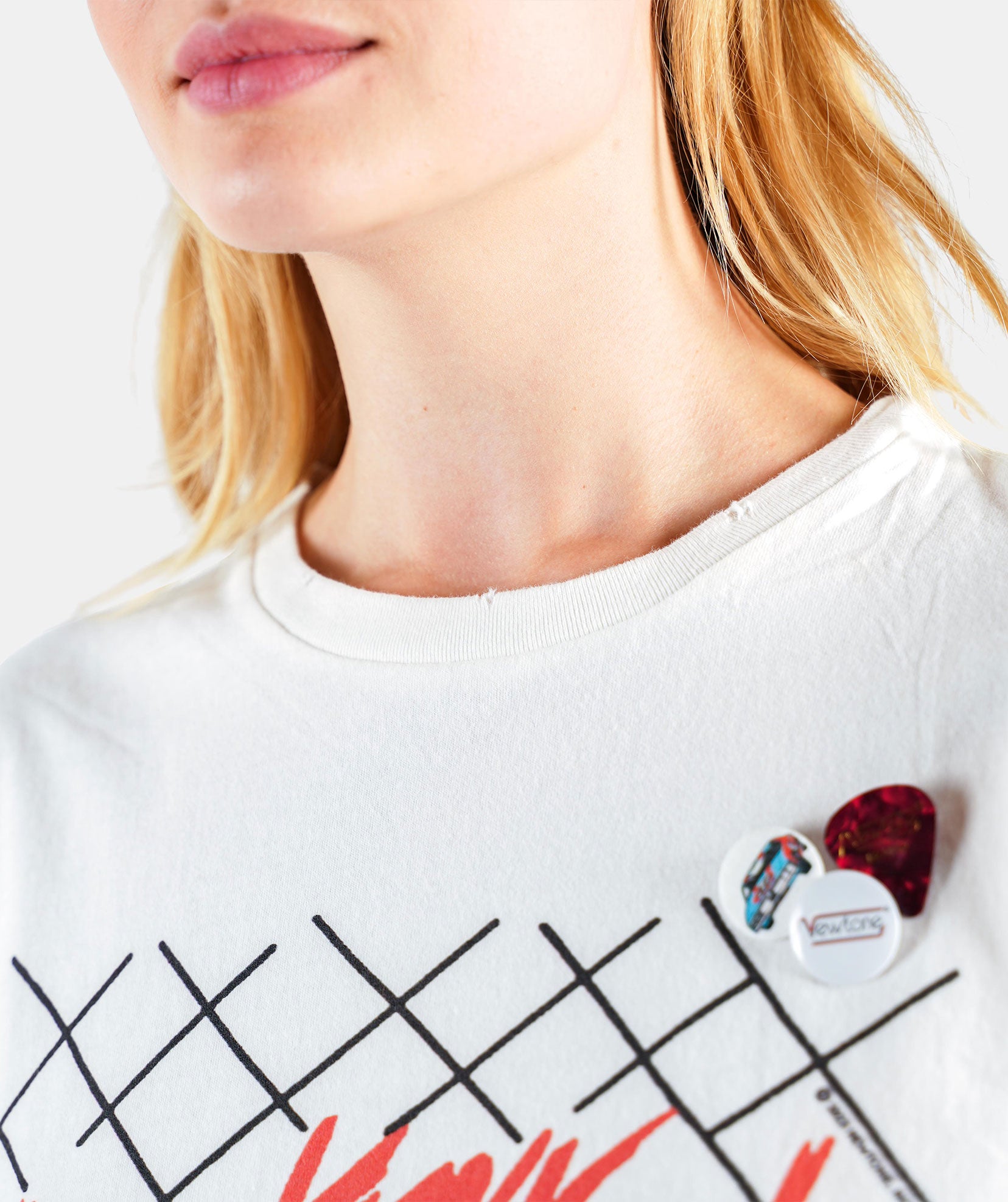 Starlight dirty white "RACING" T-shirt