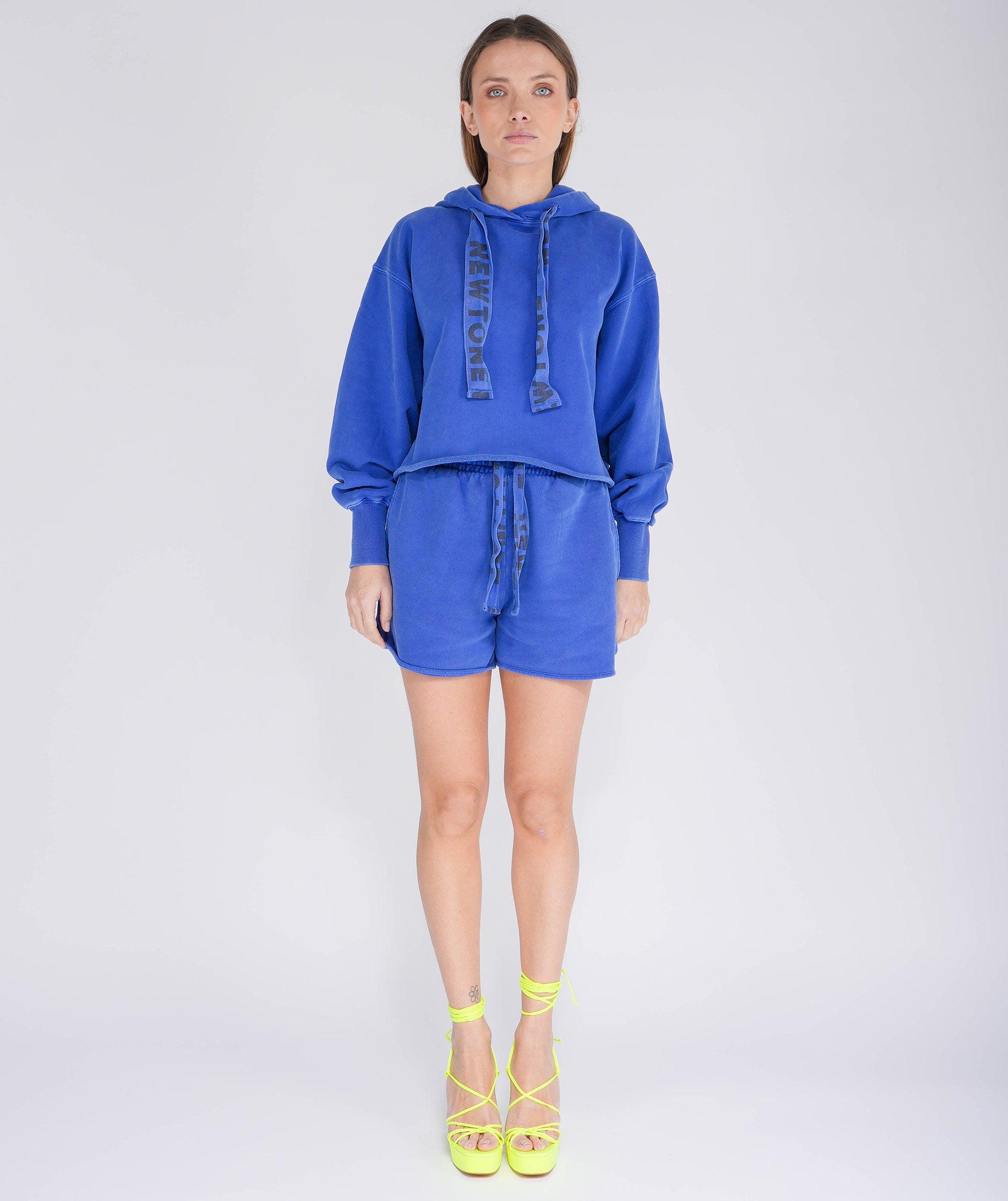 Jolene royal "BLEED" shorts