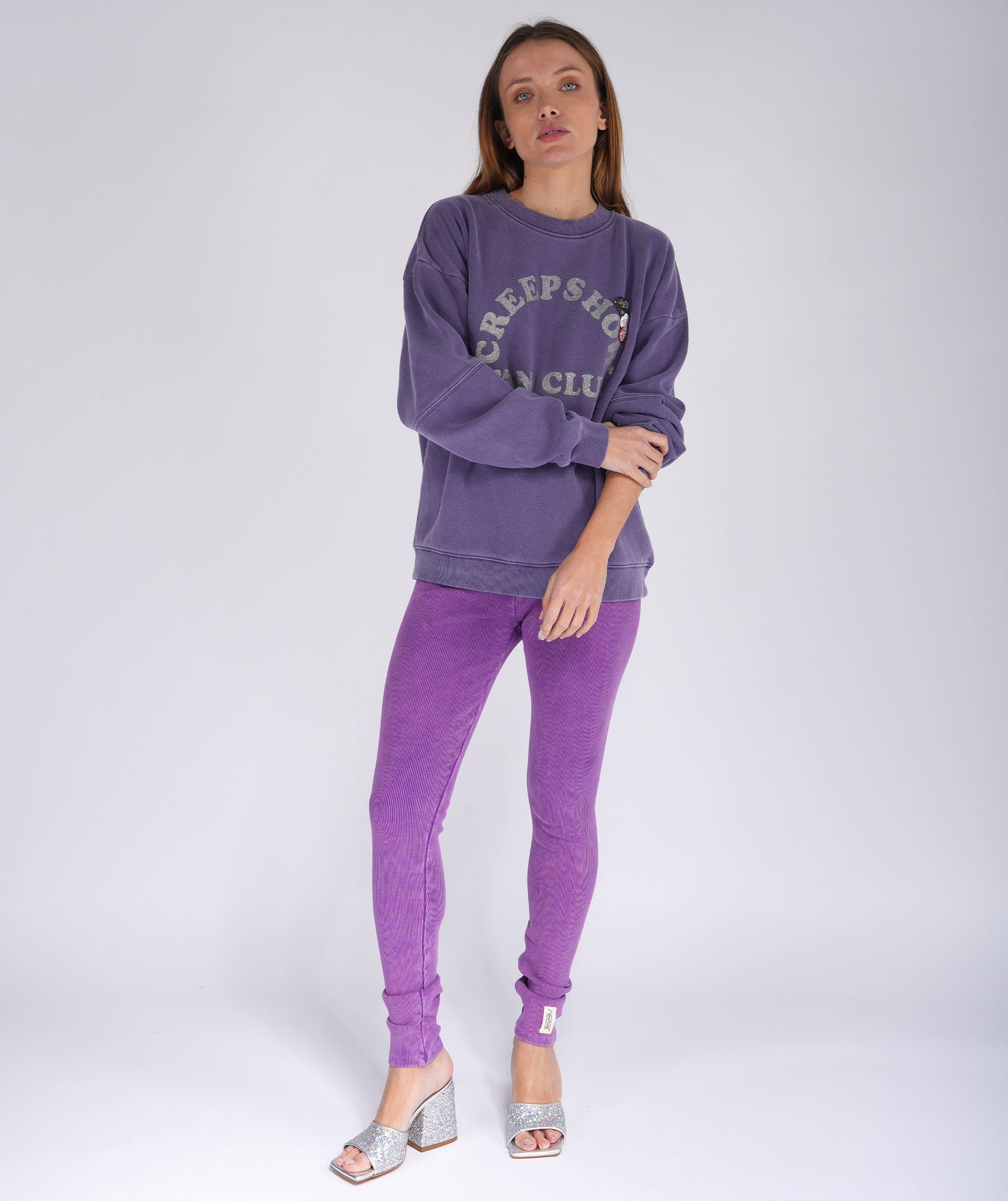CREEPSHOW roller grape sweatshirt