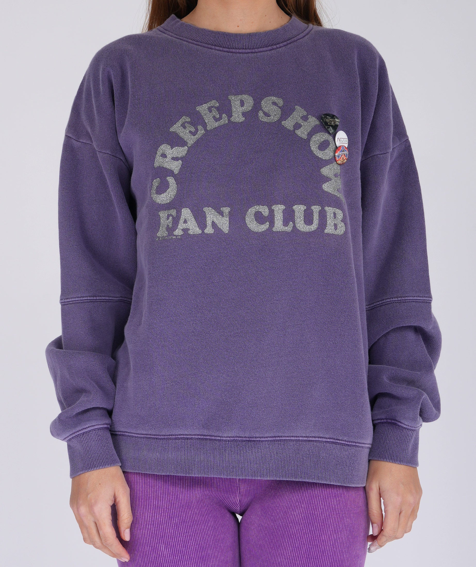 CREEPSHOW roller grape sweatshirt