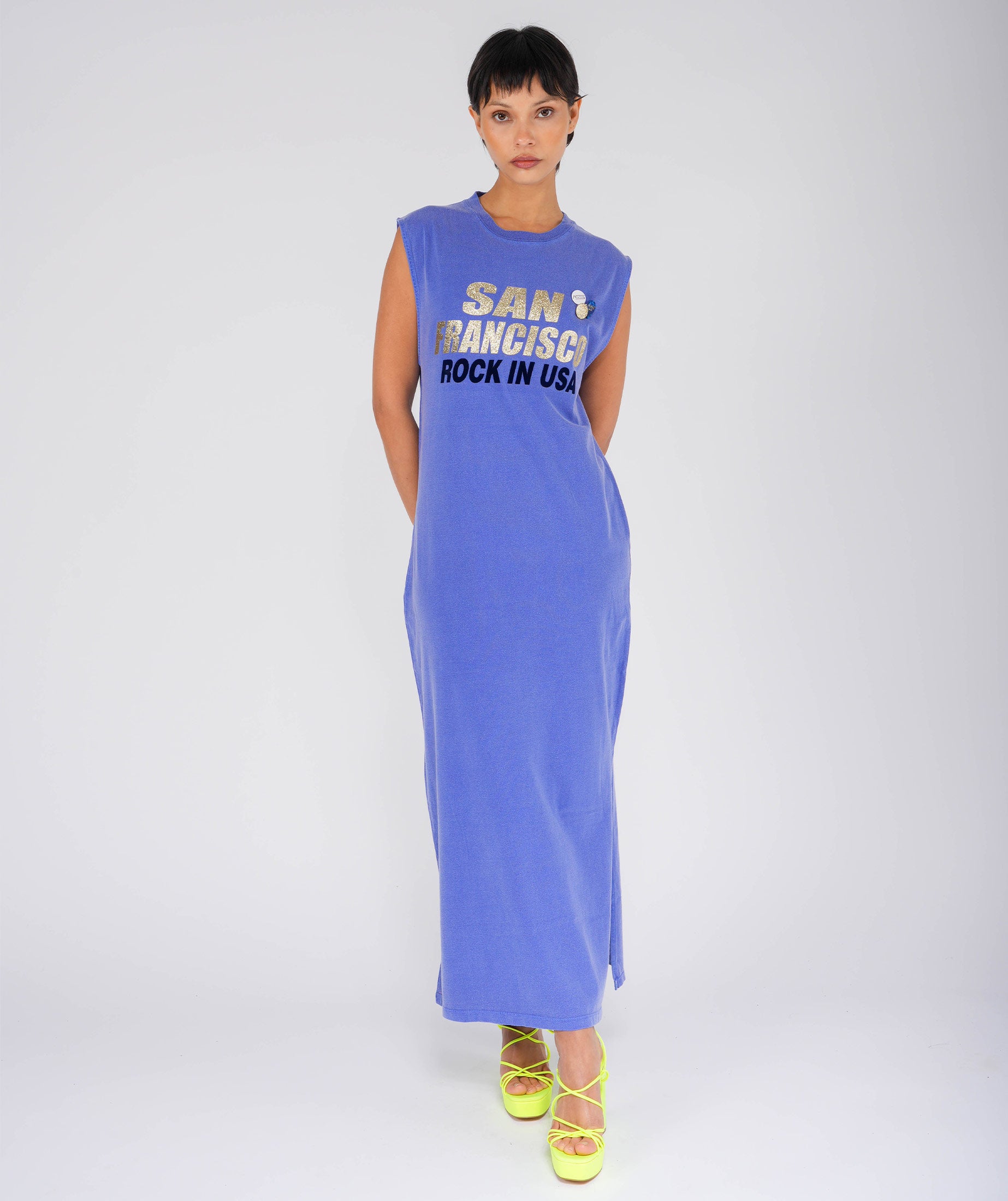 Daytona flo blue "CITY" dress