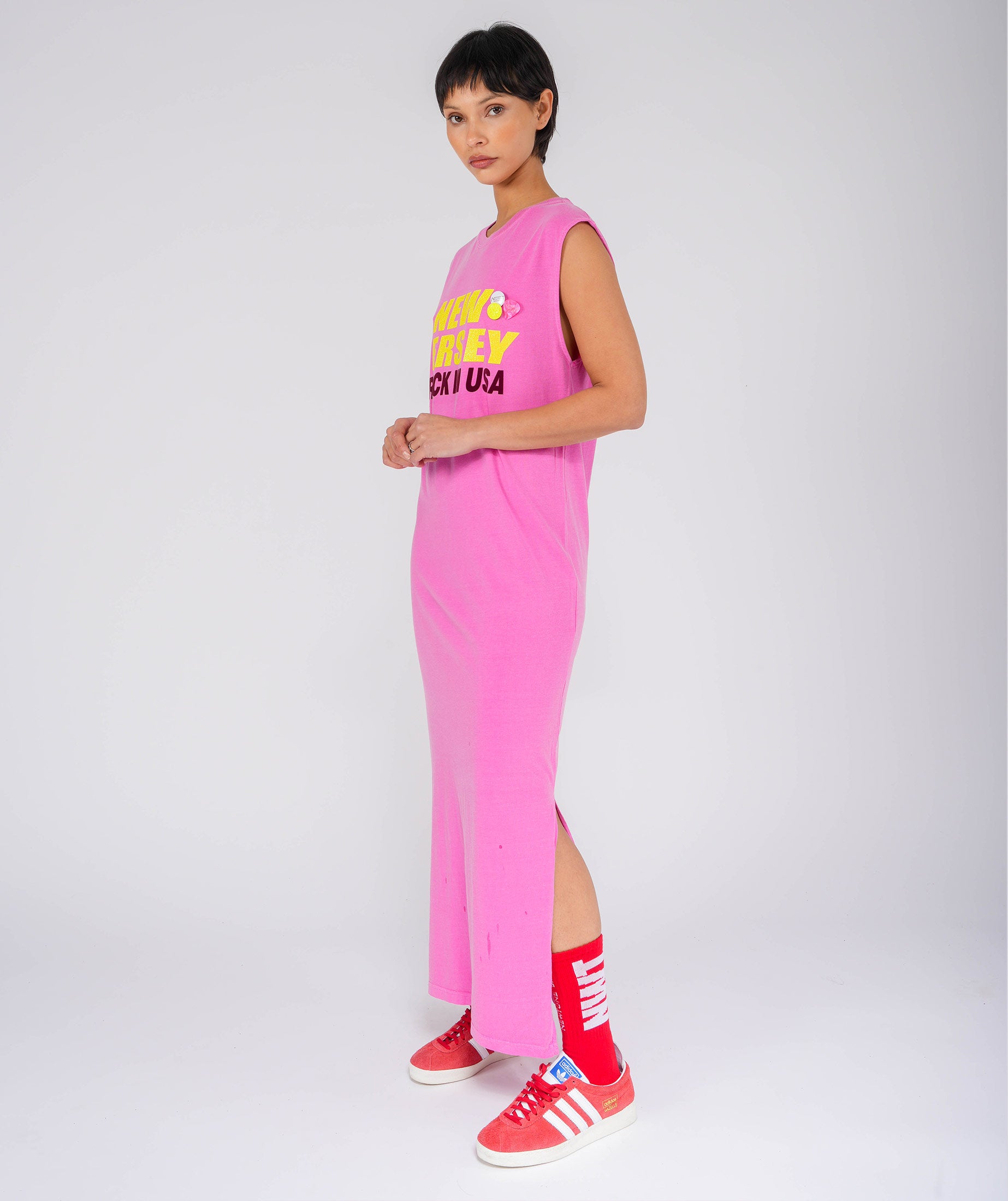 CITY" fuschia daytona dress