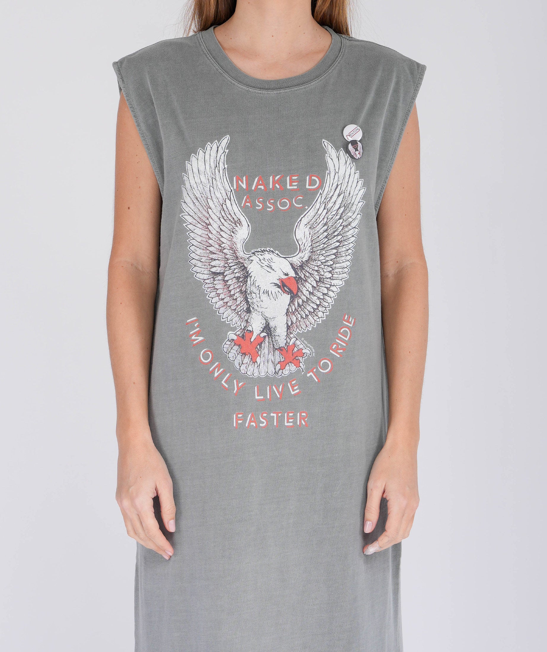 NAKED" daytona grey dress