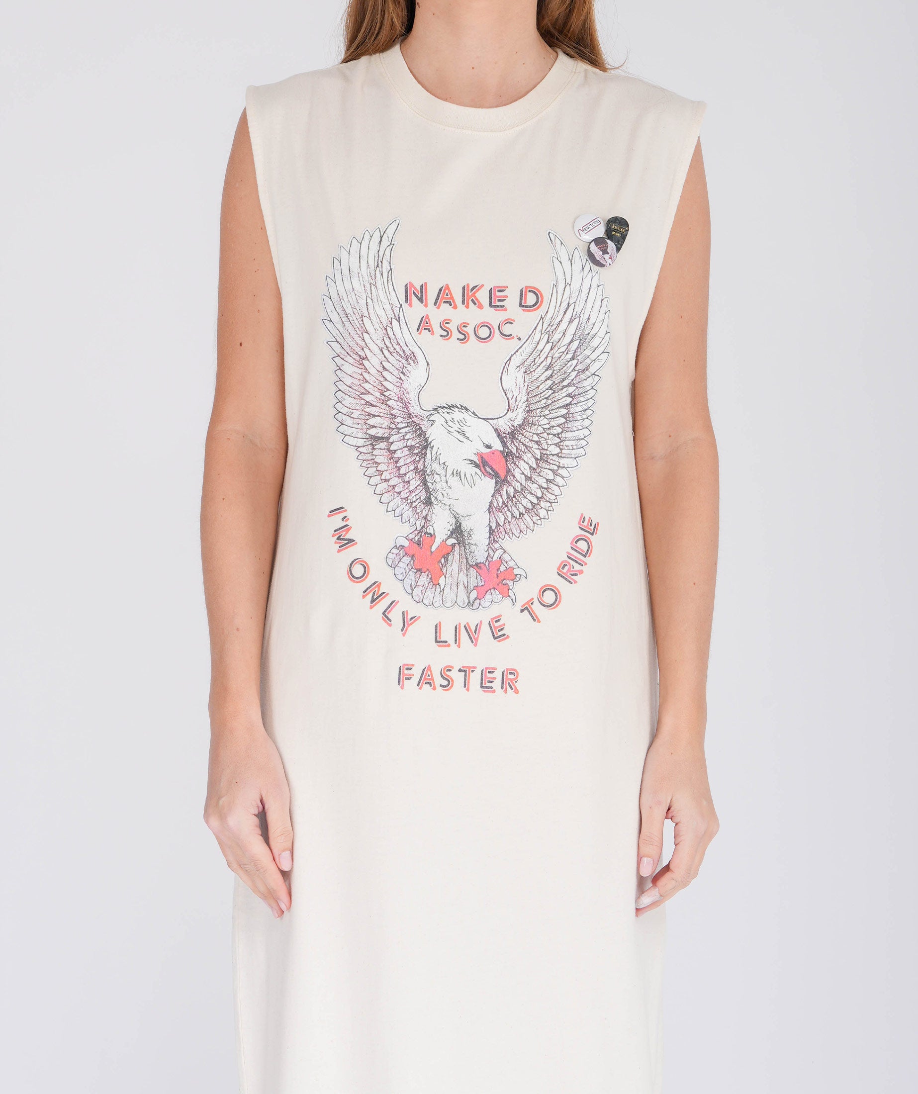 NAKED" natural daytona dress