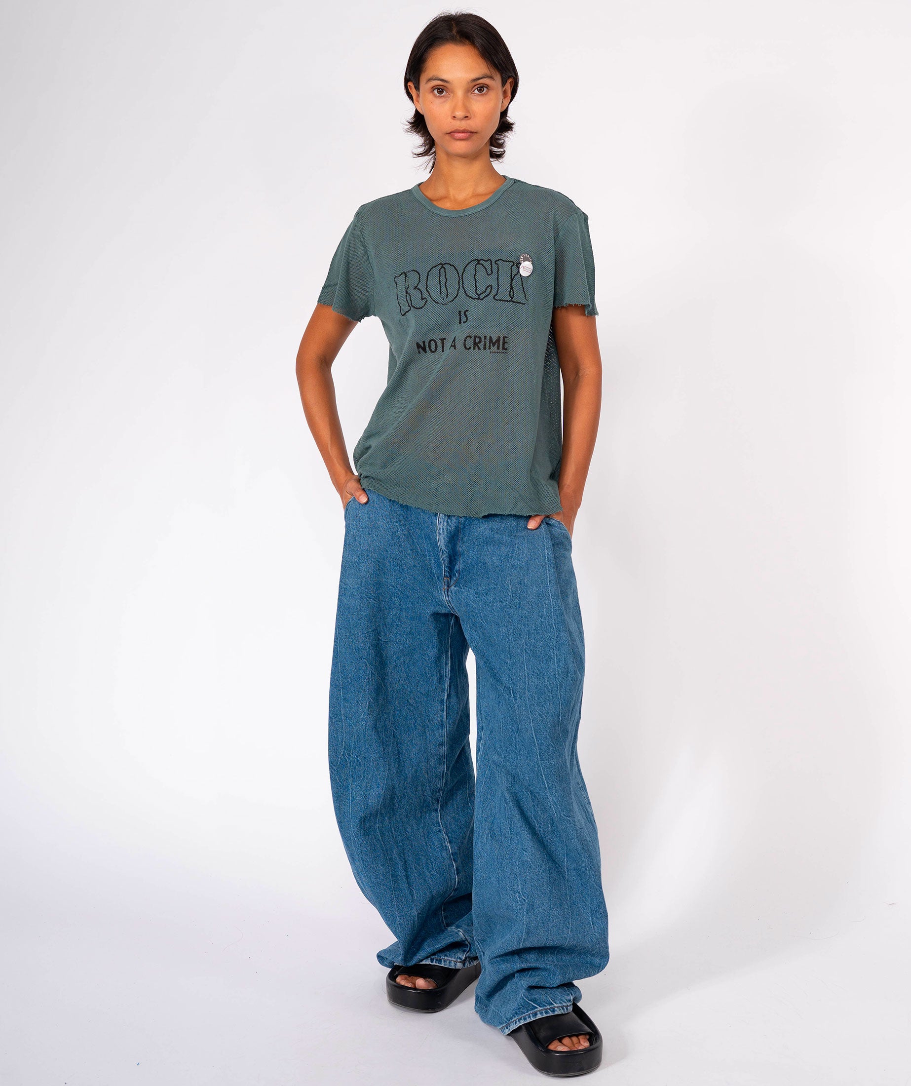 thelma forest "CRIME" tee shirt