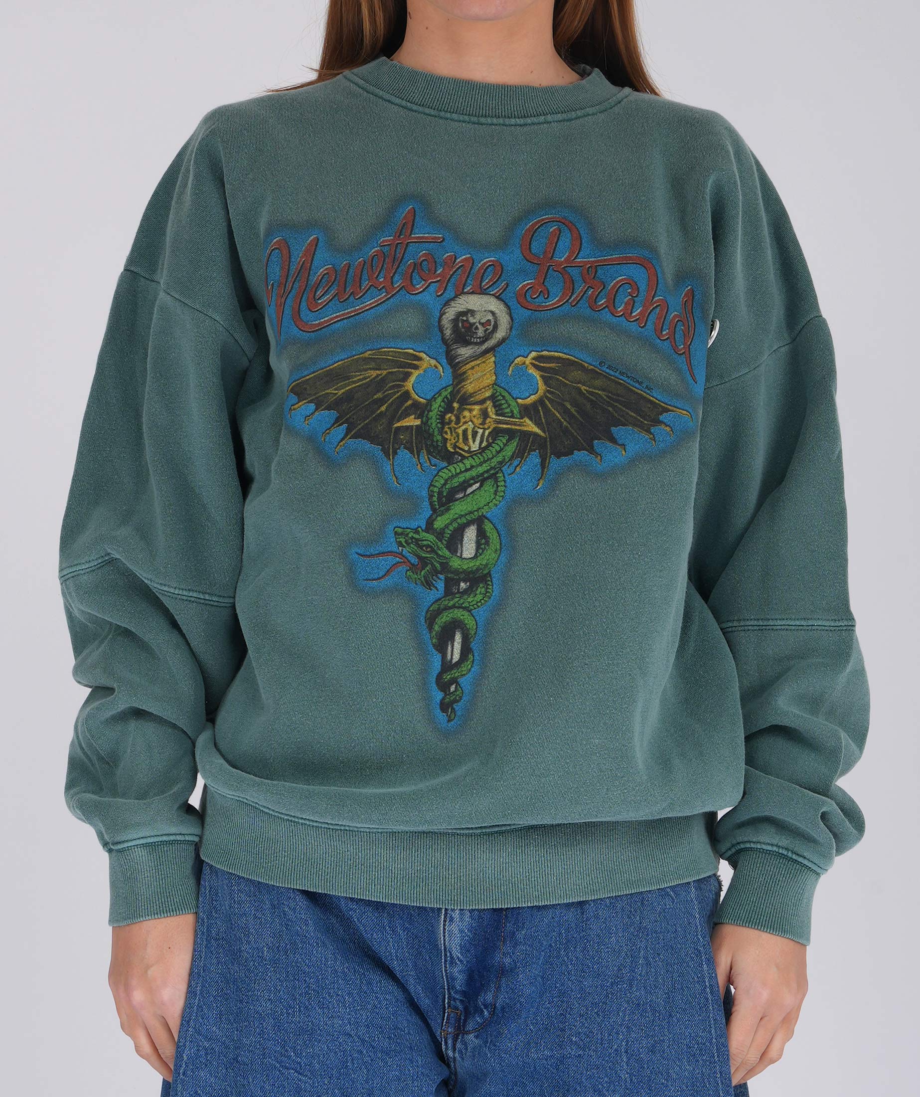 "SWORD" roller forest sweatshirt