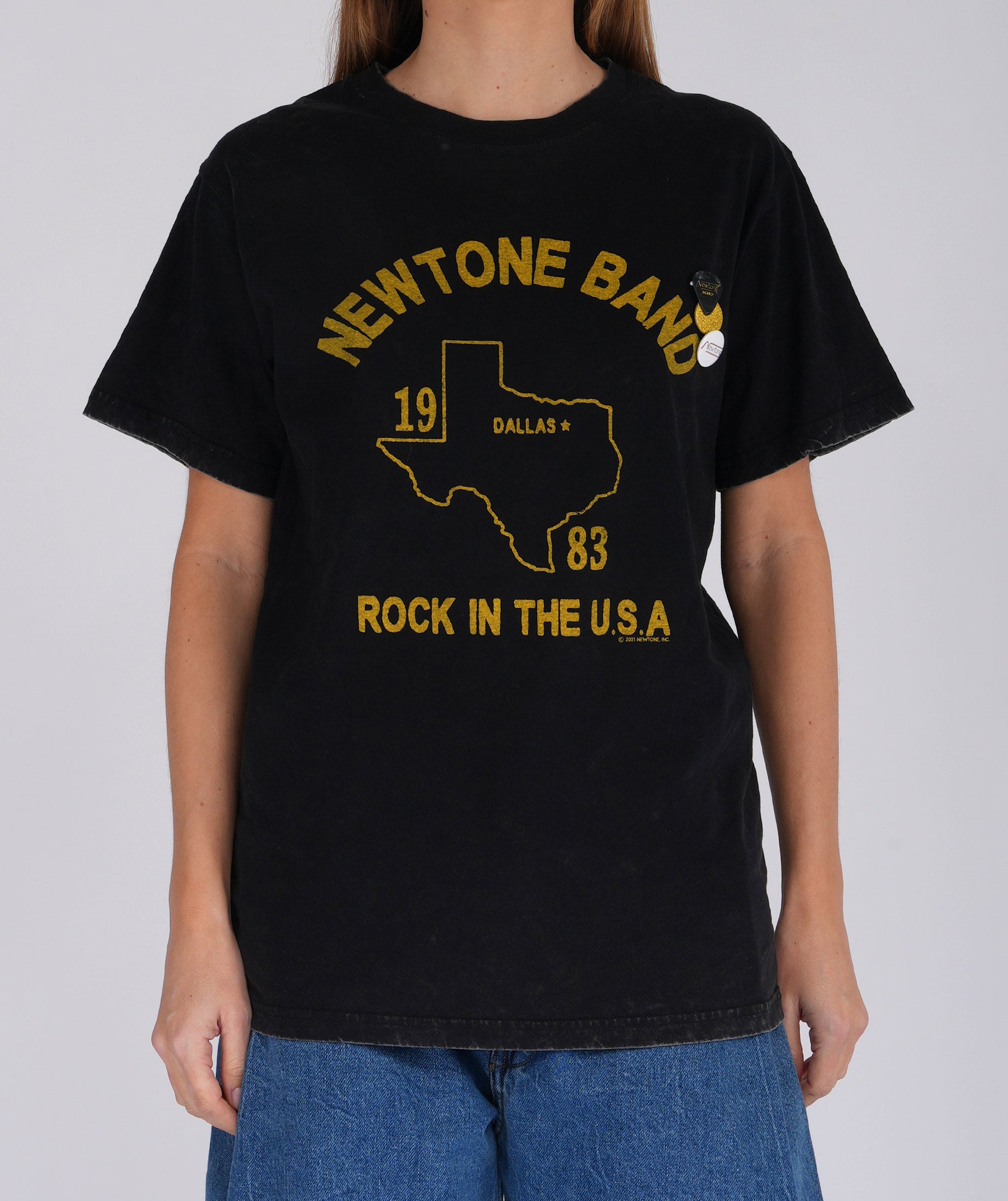 TEXAS" napalm acid trucker tee shirt