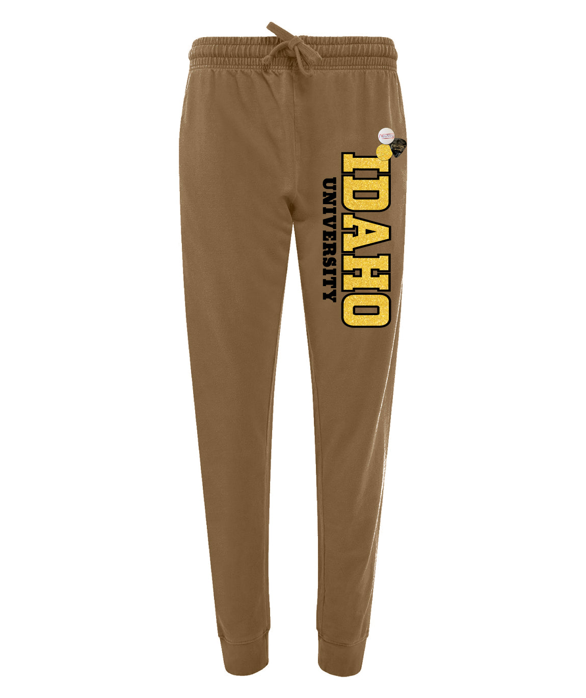 UNIVERSITY" tan jogging jogger