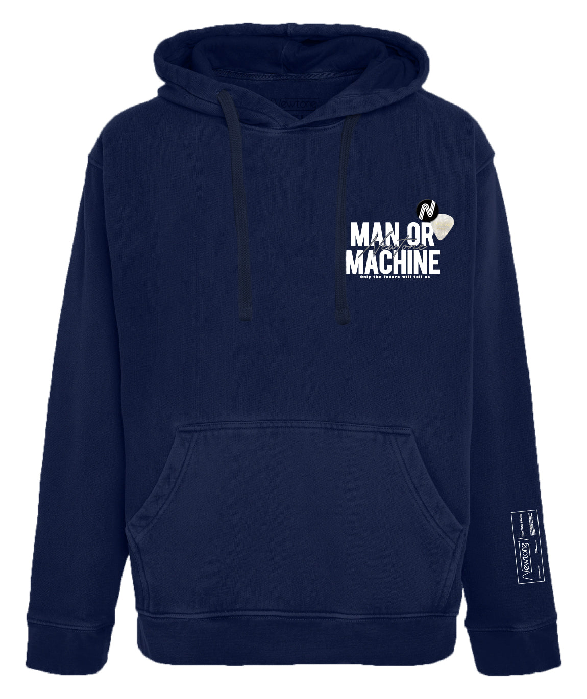 Hoodie jagger navy "MACHINE