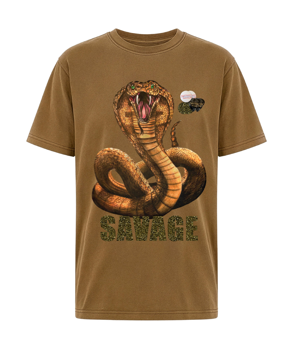 SAVAGE" havana trucker tee shirt