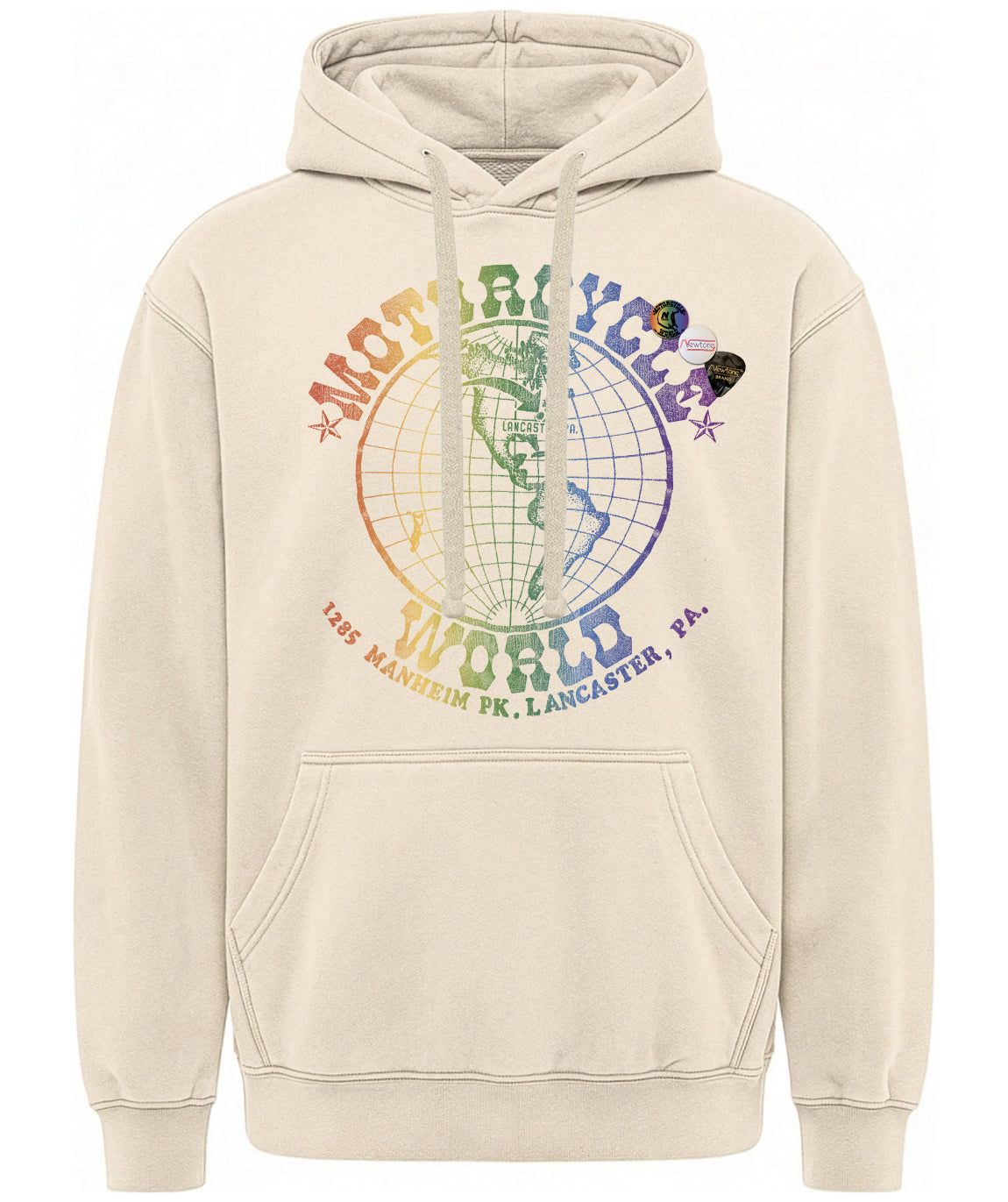 Natural Jagger Hoodie "LANCASTER"