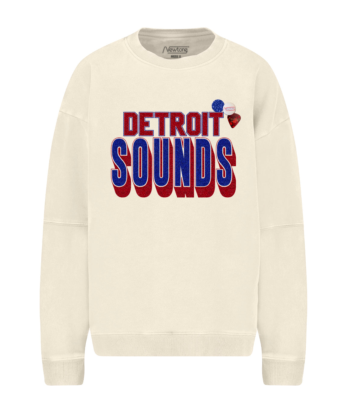 SONG" natural roller sweatshirt