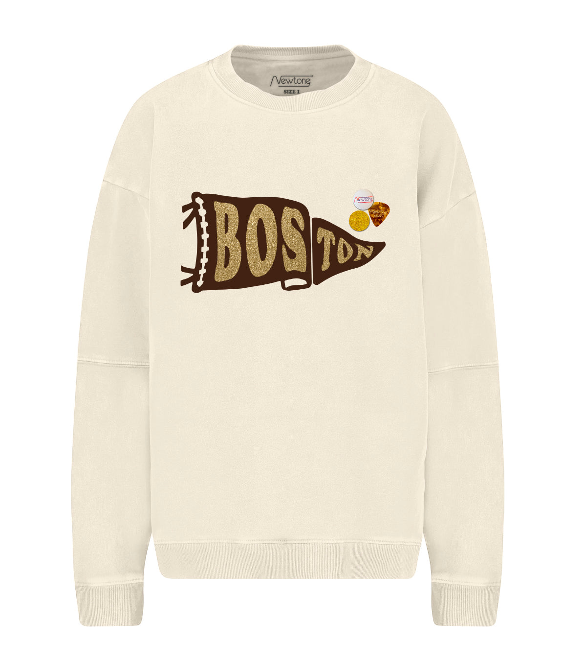 PRENNANT" natural roller sweatshirt