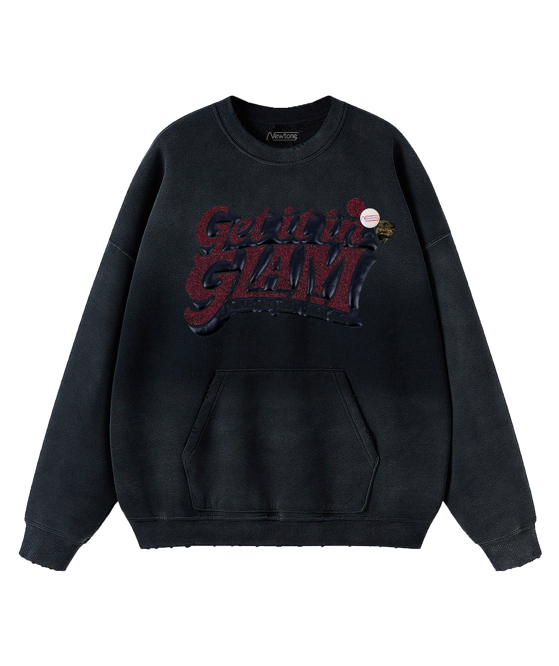 Vintage Piper Night Sweatshirt "BRIGHTER"