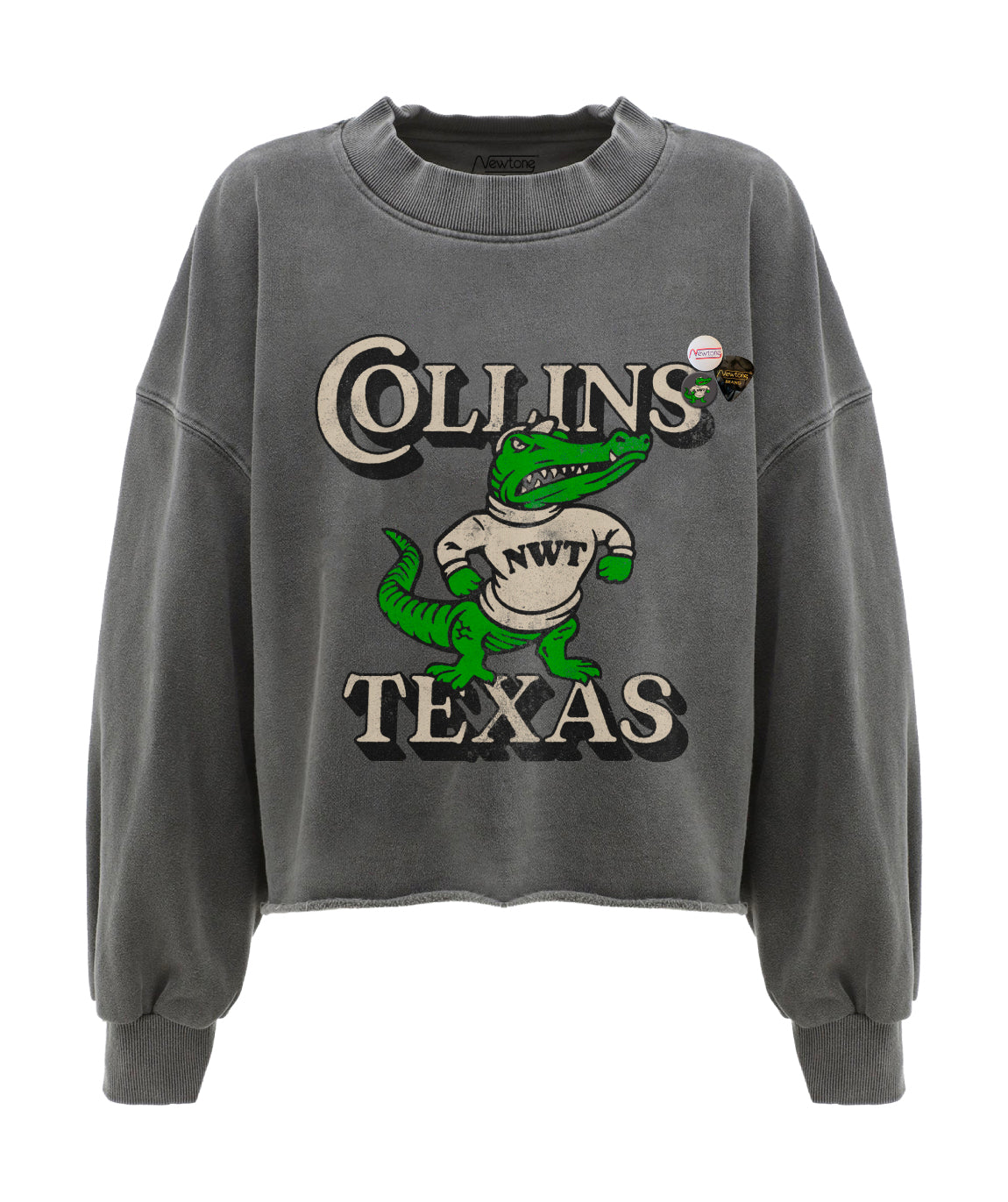 Pepper "COLLINS" crop sweatshirt