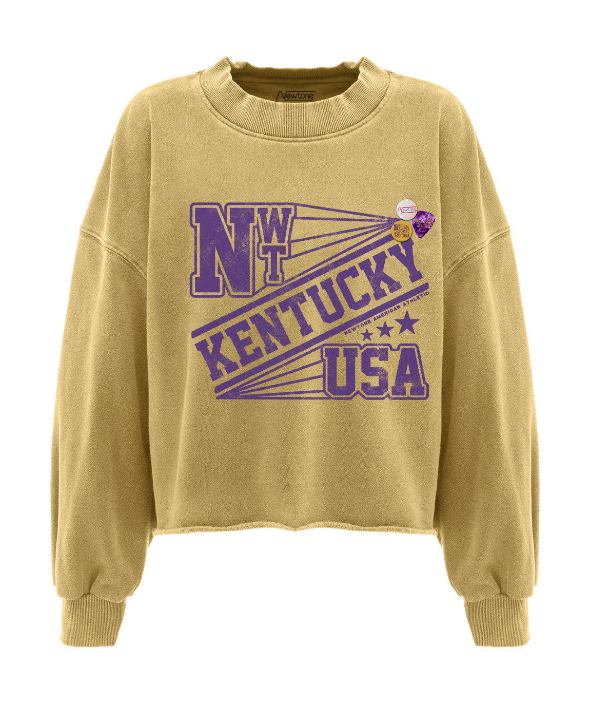 Mustard crop sweatshirt "KENTUCKY"
