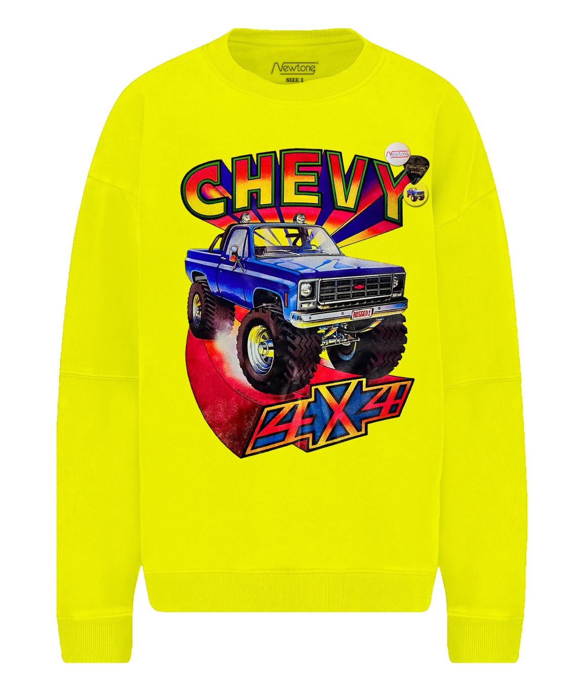 CHEVY roller sun sweatshirt