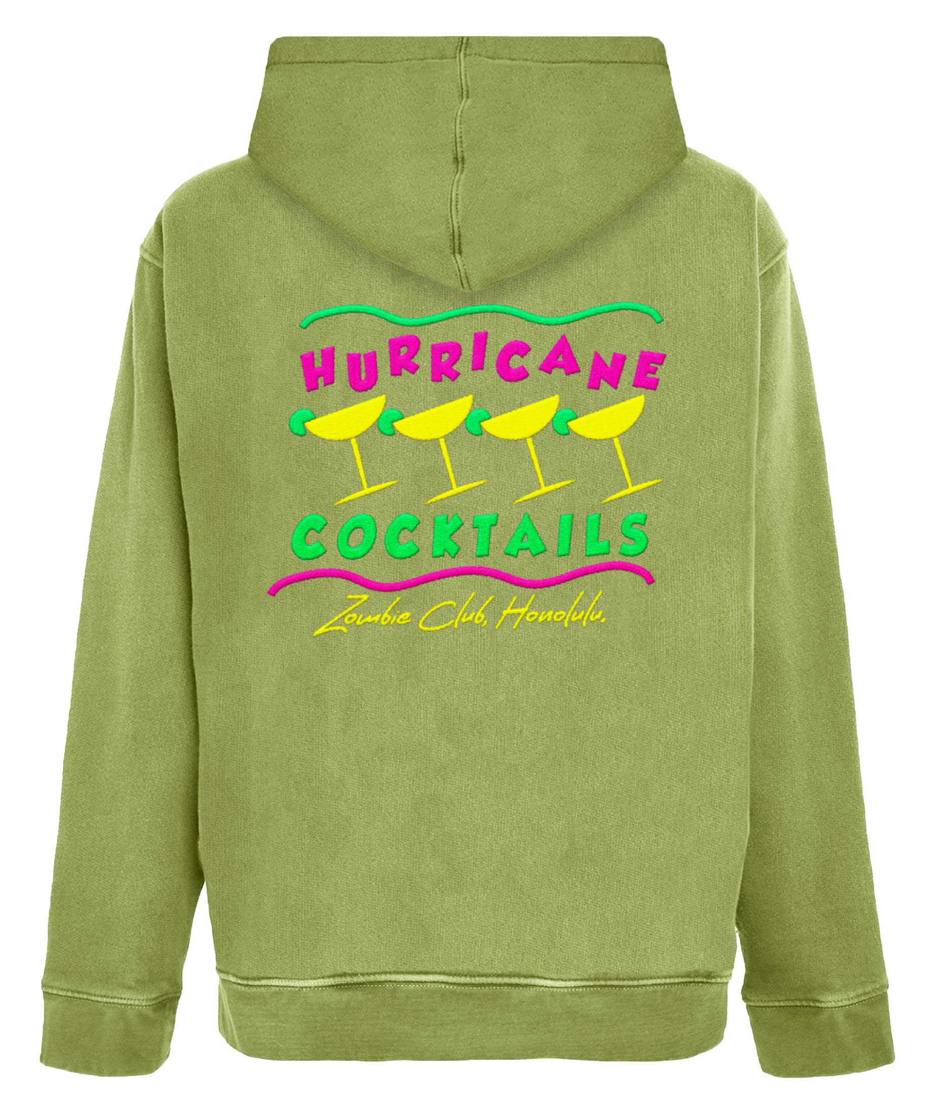 Hoodie jagger aloe "HURRICANE"