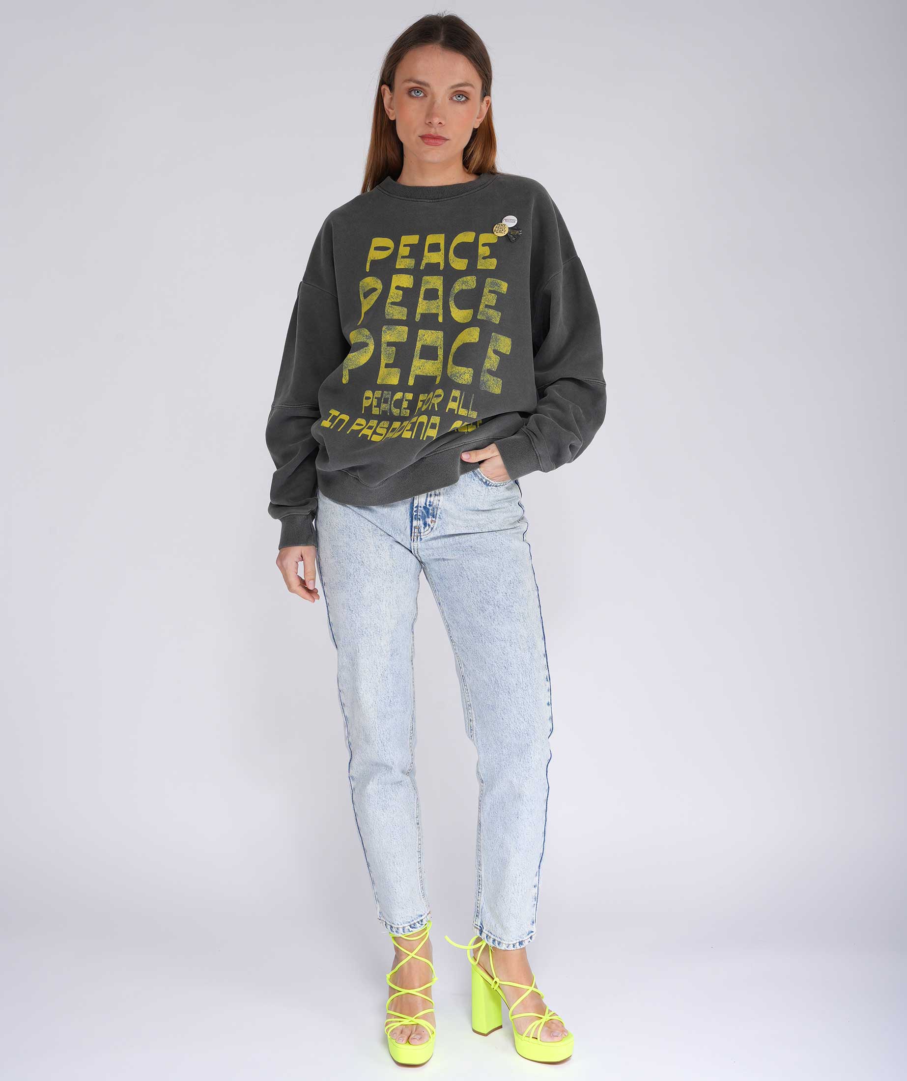 PASADENA" roller pepper sweatshirt