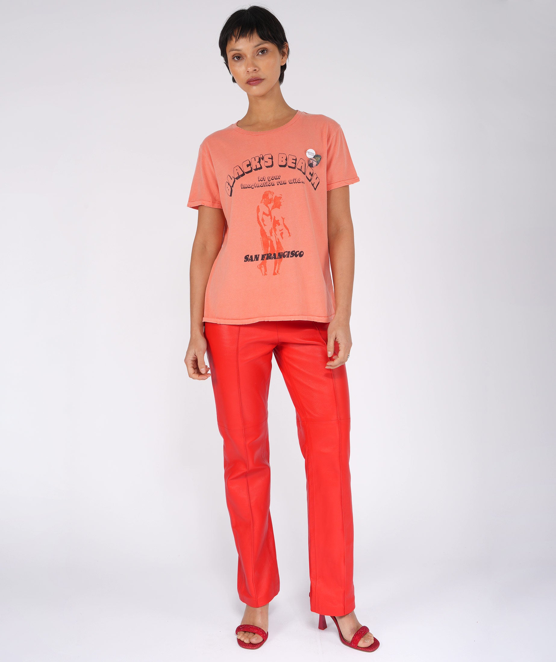 BLACK'S" starlight coral tee shirt