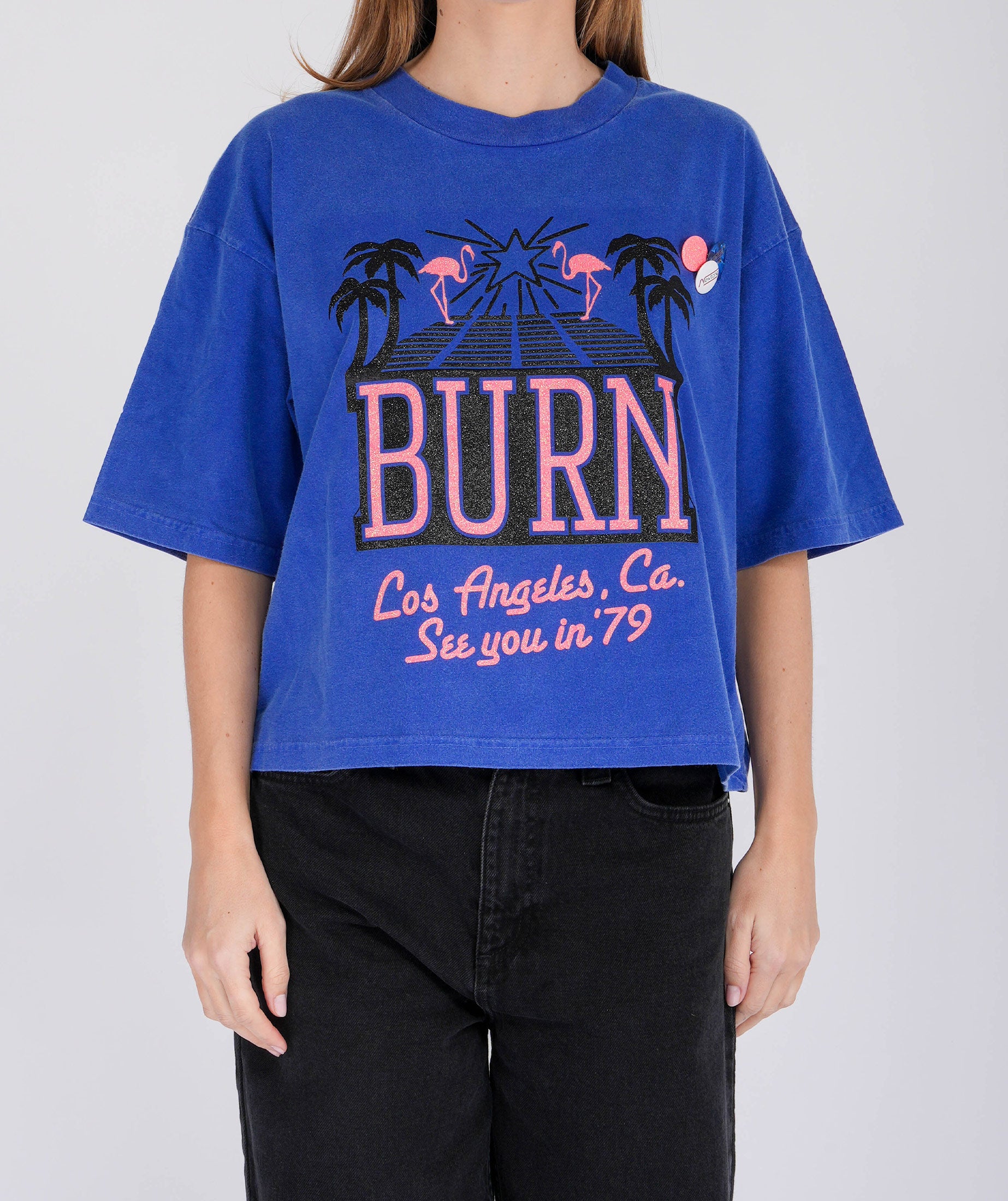 SEE YOU royal crop crooper tee shirt