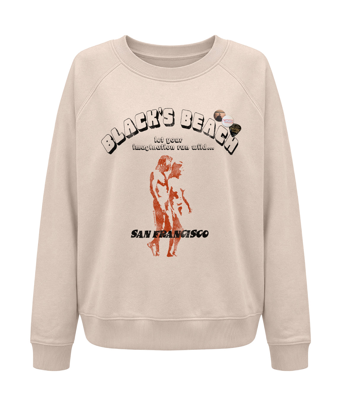 Sweatshirt egger whisper "BLACK'S