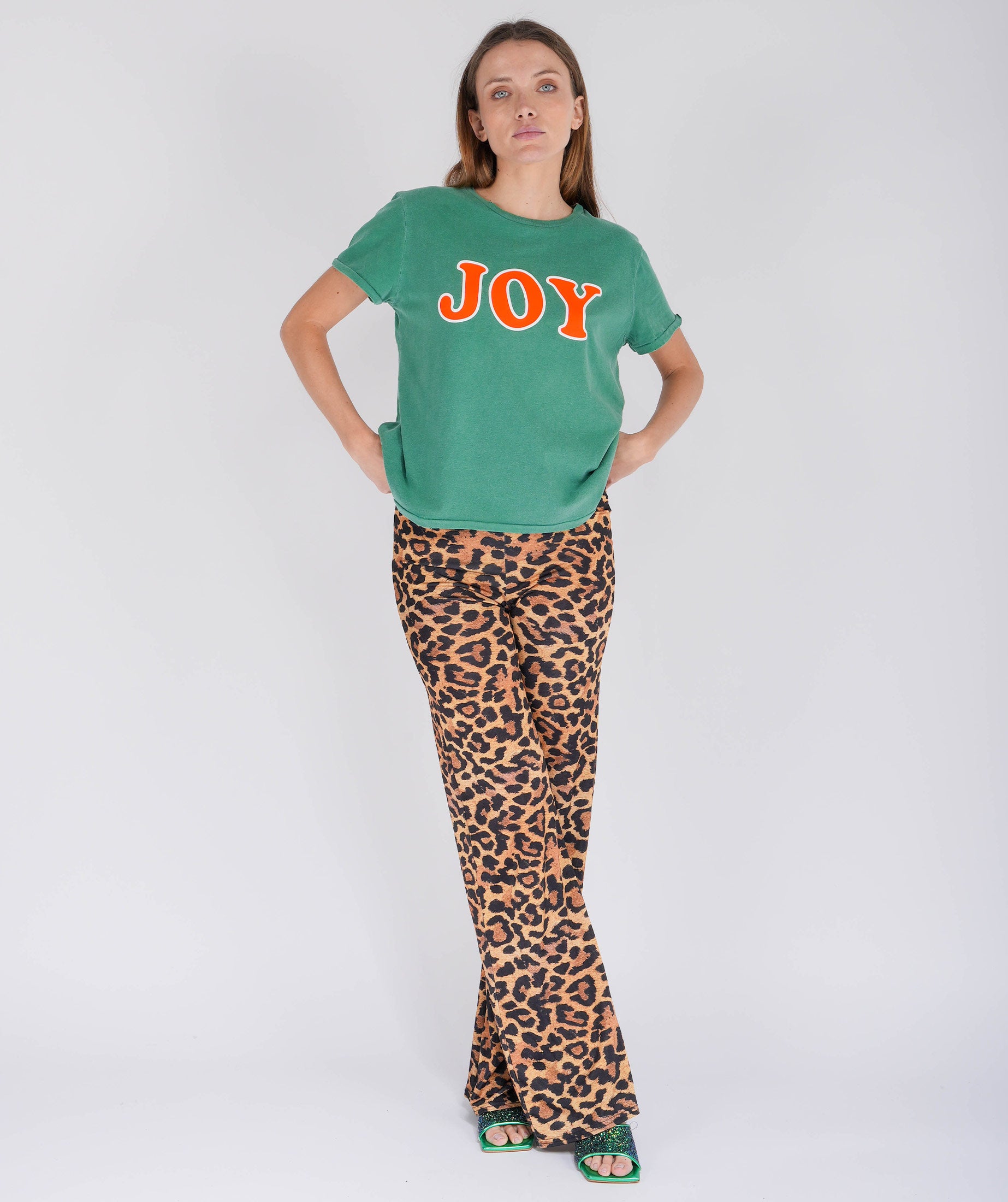 JOY" starlight apple tee shirt