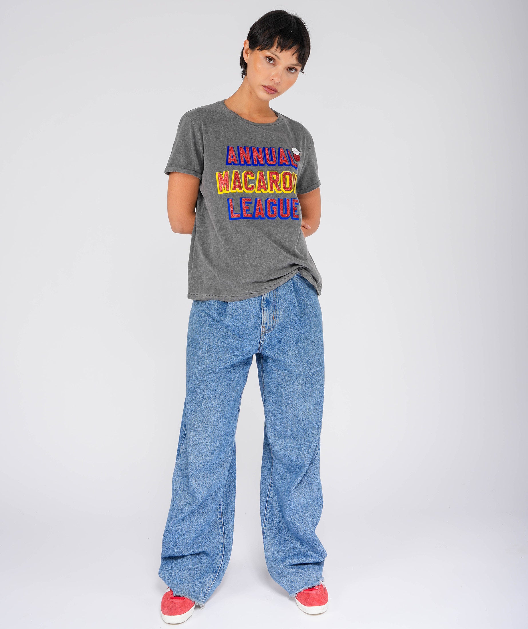 MACARONI" starlight pepper tee shirt