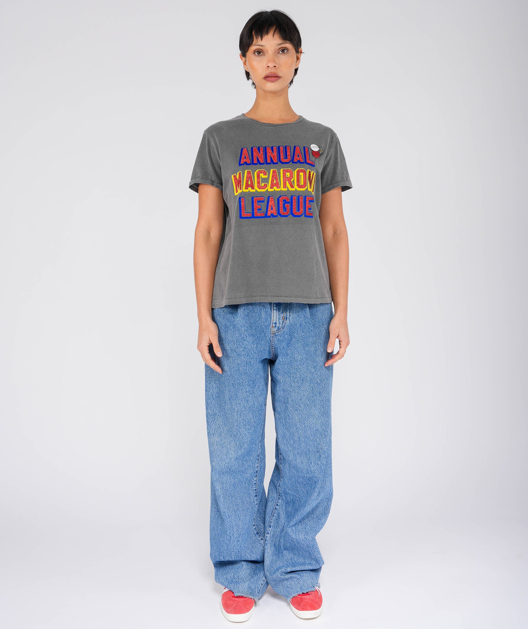 MACARONI" starlight pepper tee shirt