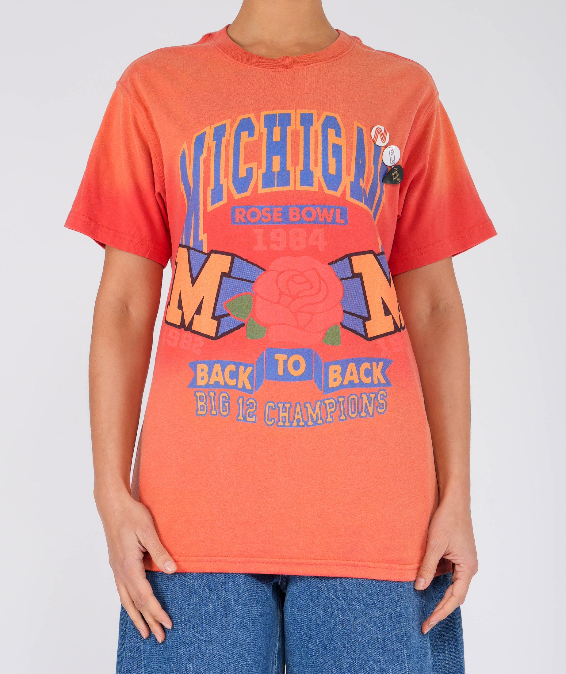 Vintage blood trucker tee shirt "ROSE