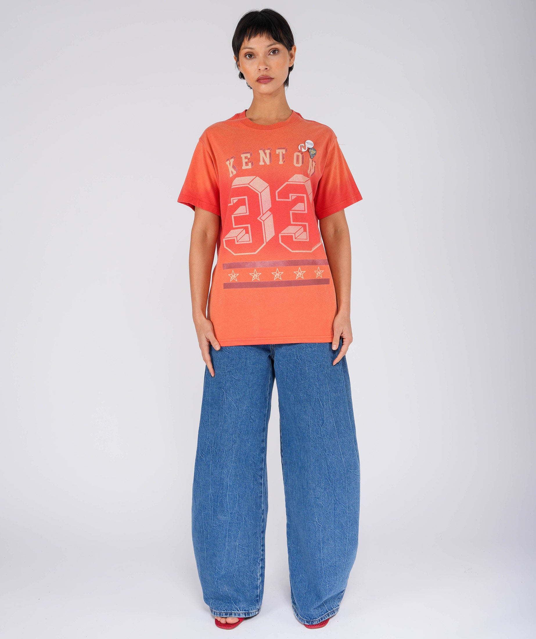 KENTON" vintage blood trucker tee shirt