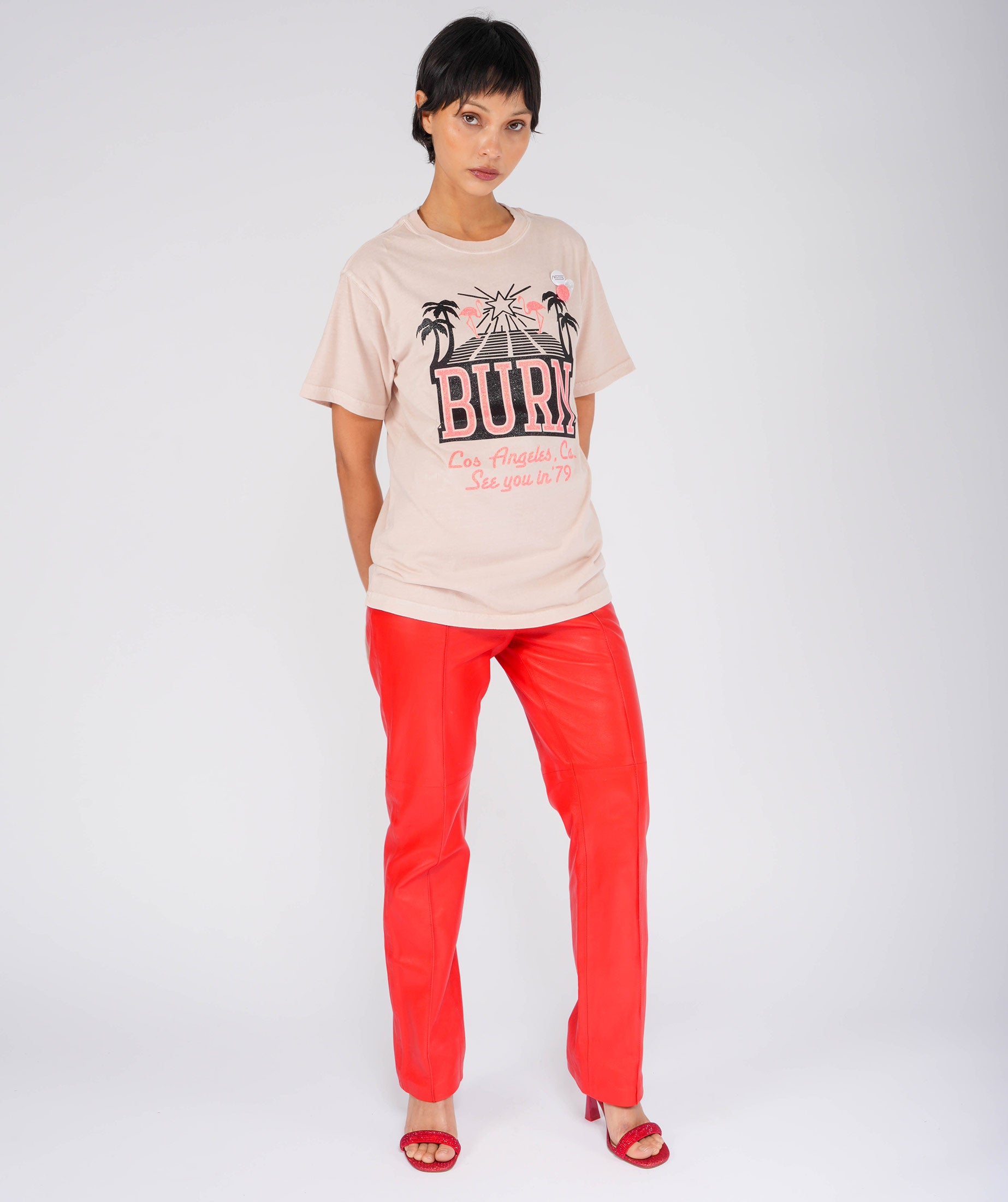 SEE YOU" trucker whisper tee shirt