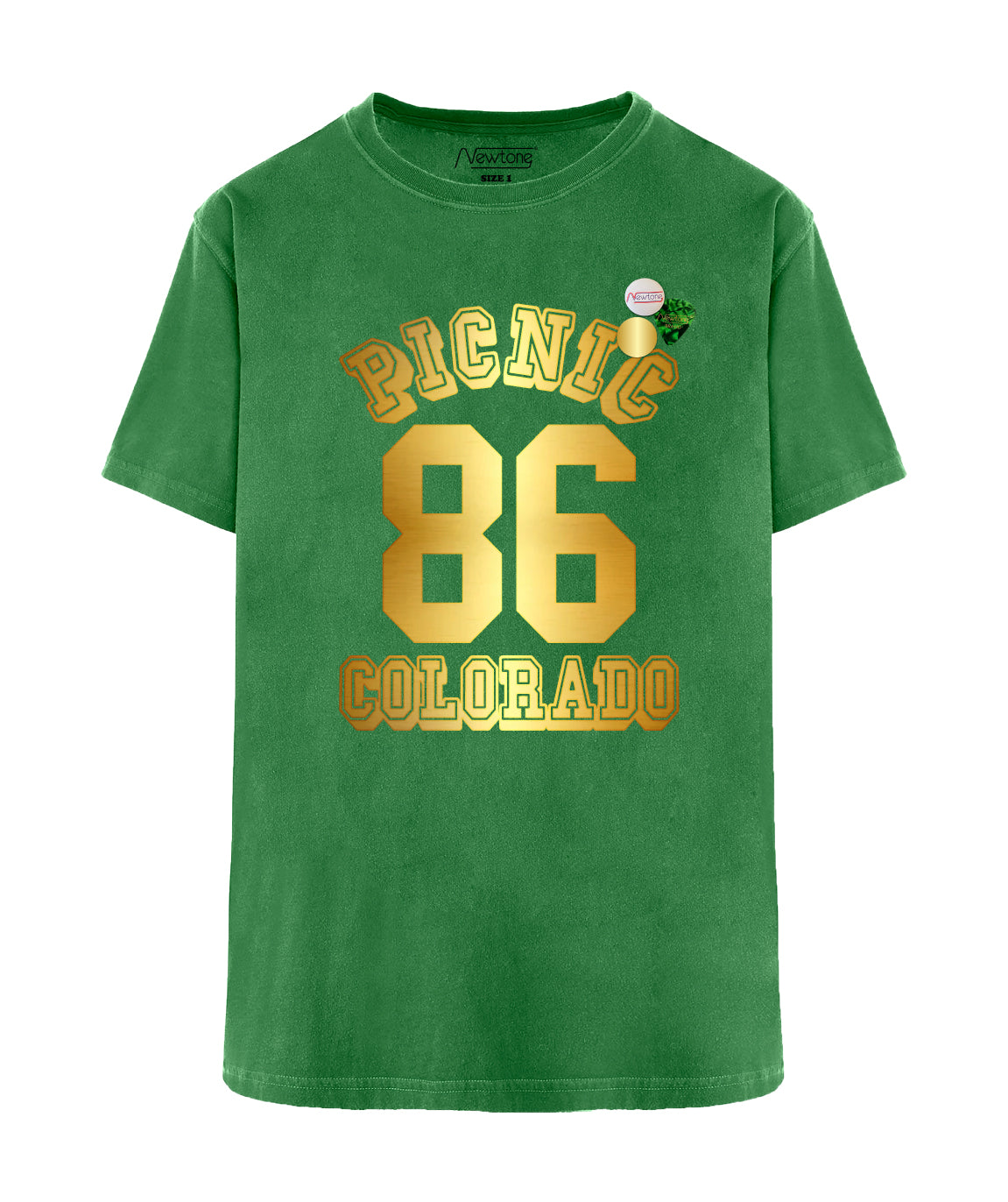 "PICNIC" trucker grass T-shirt