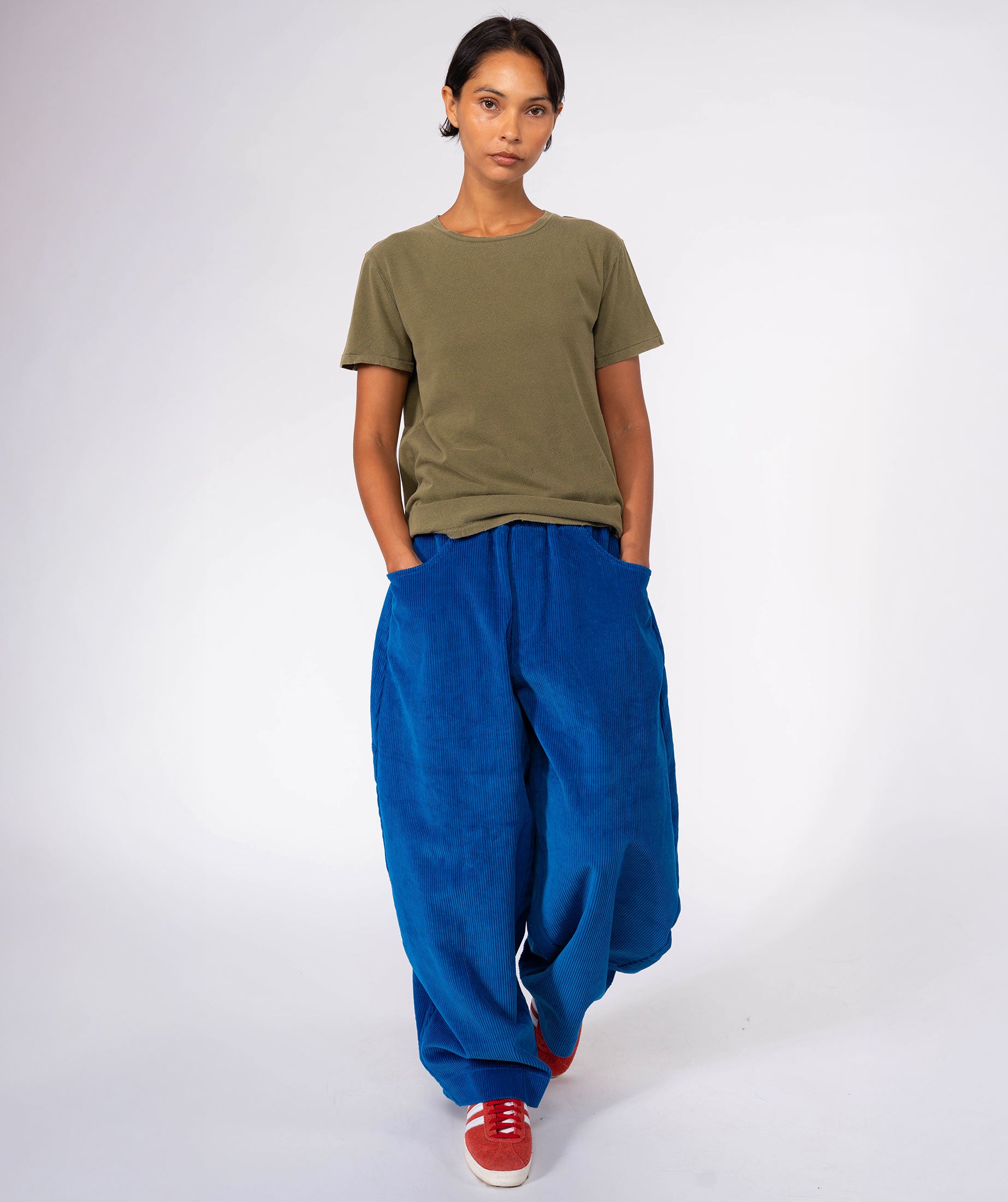 DAILY" starlight khaki tee shirt